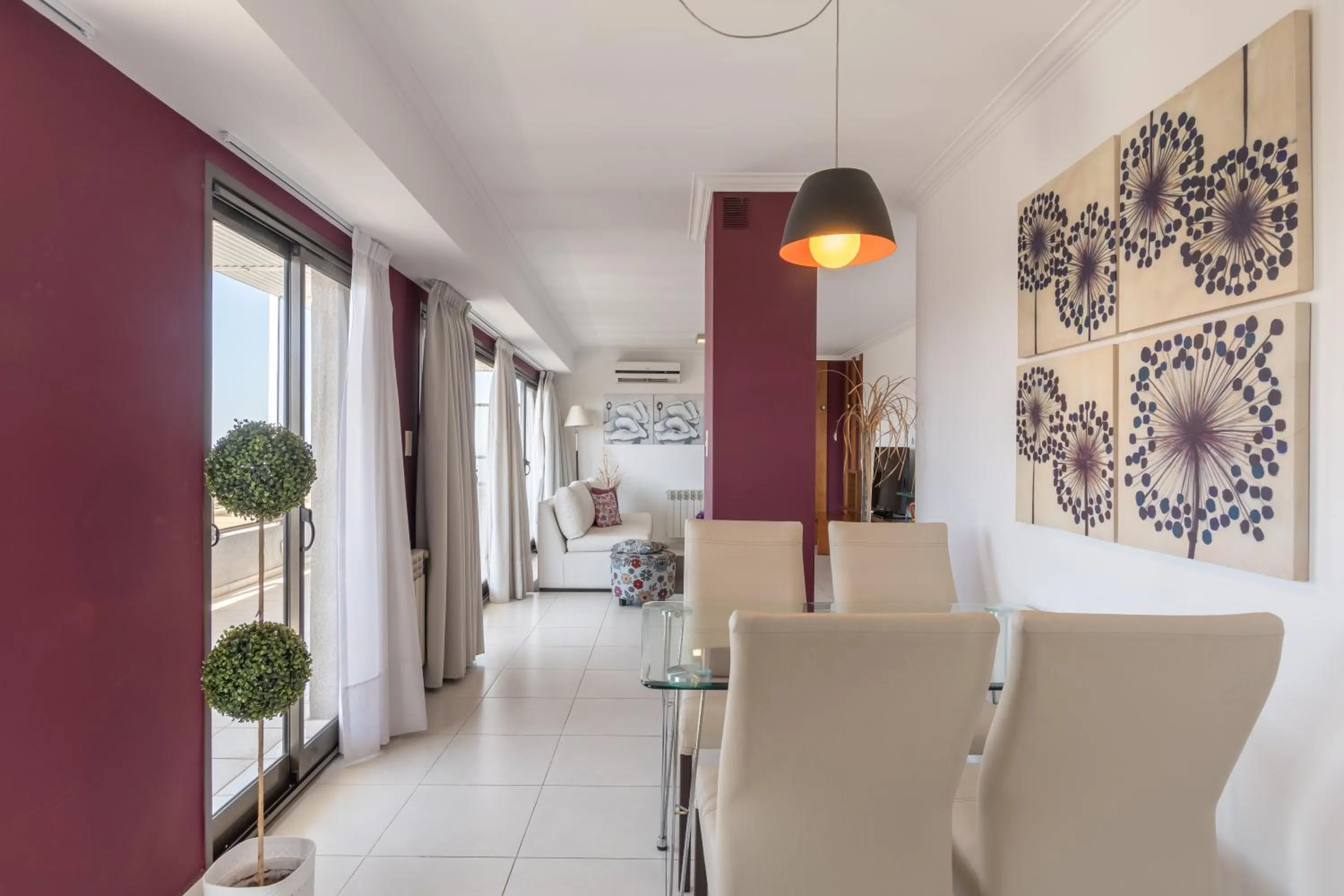 Dining area in AT Suites