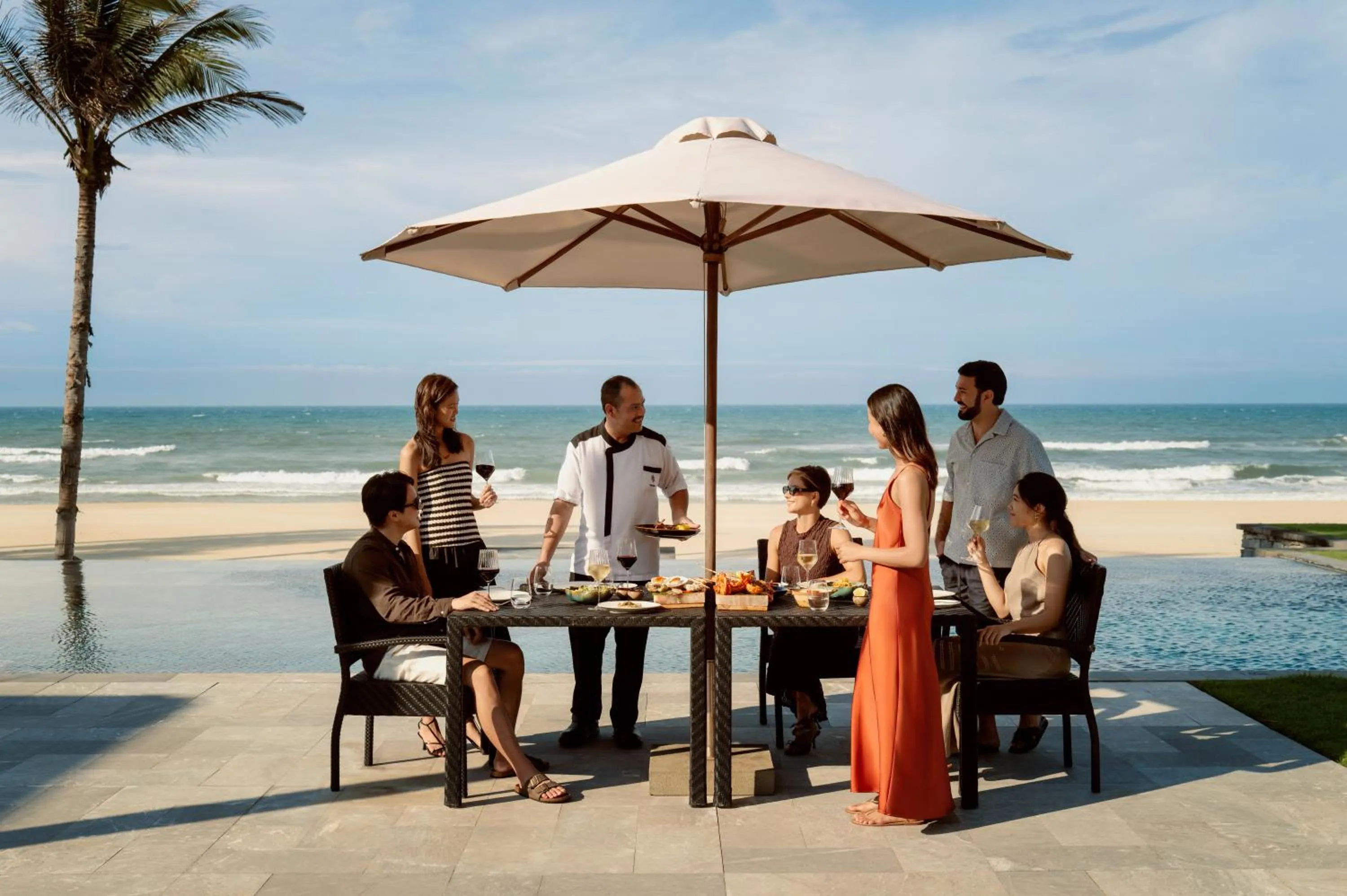 Patio in Four Seasons The Nam Hai, Hoi An, Vietnam