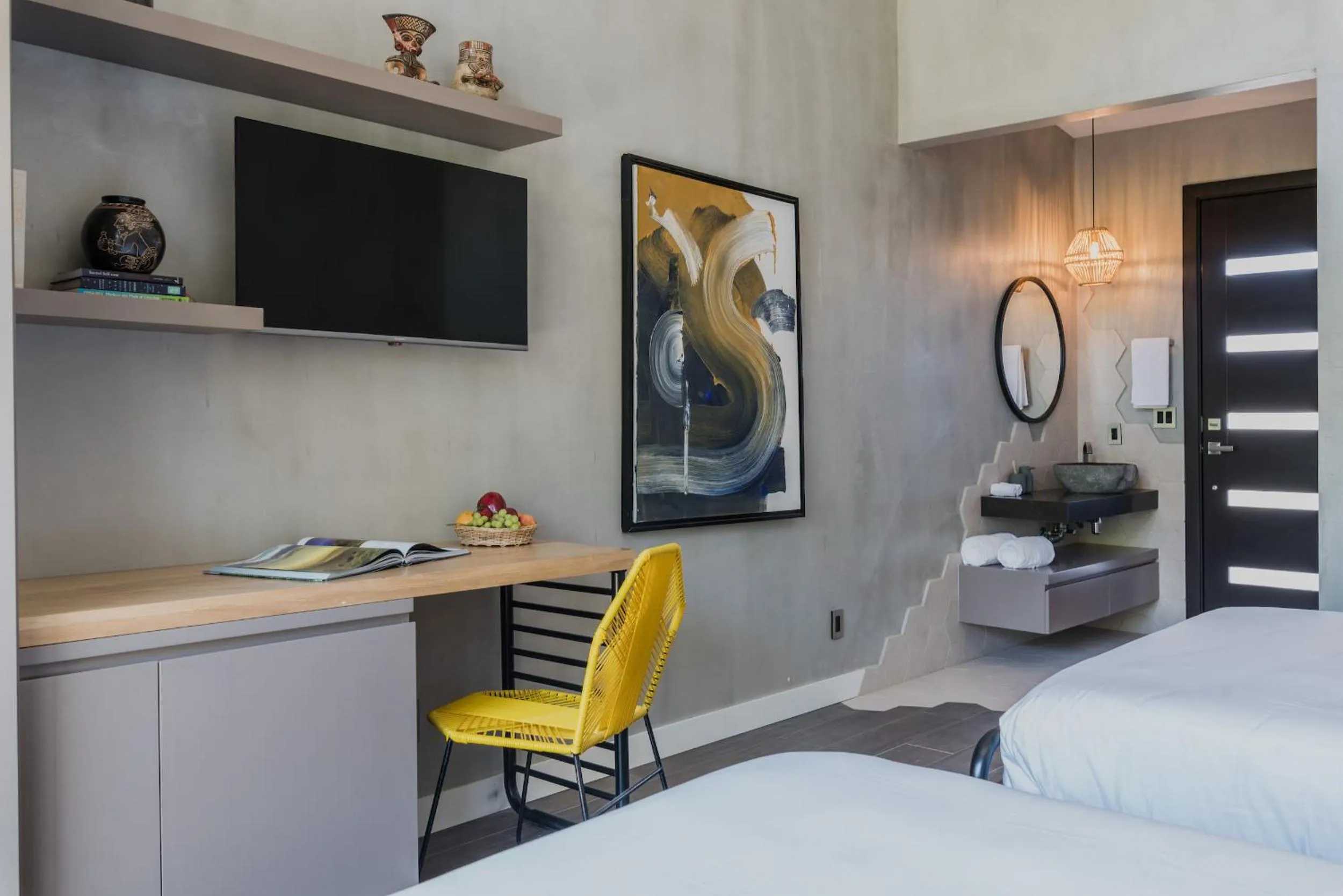 TV and multimedia in Mother Earth Luxury Boutique Hotel, Restaurant & Spa