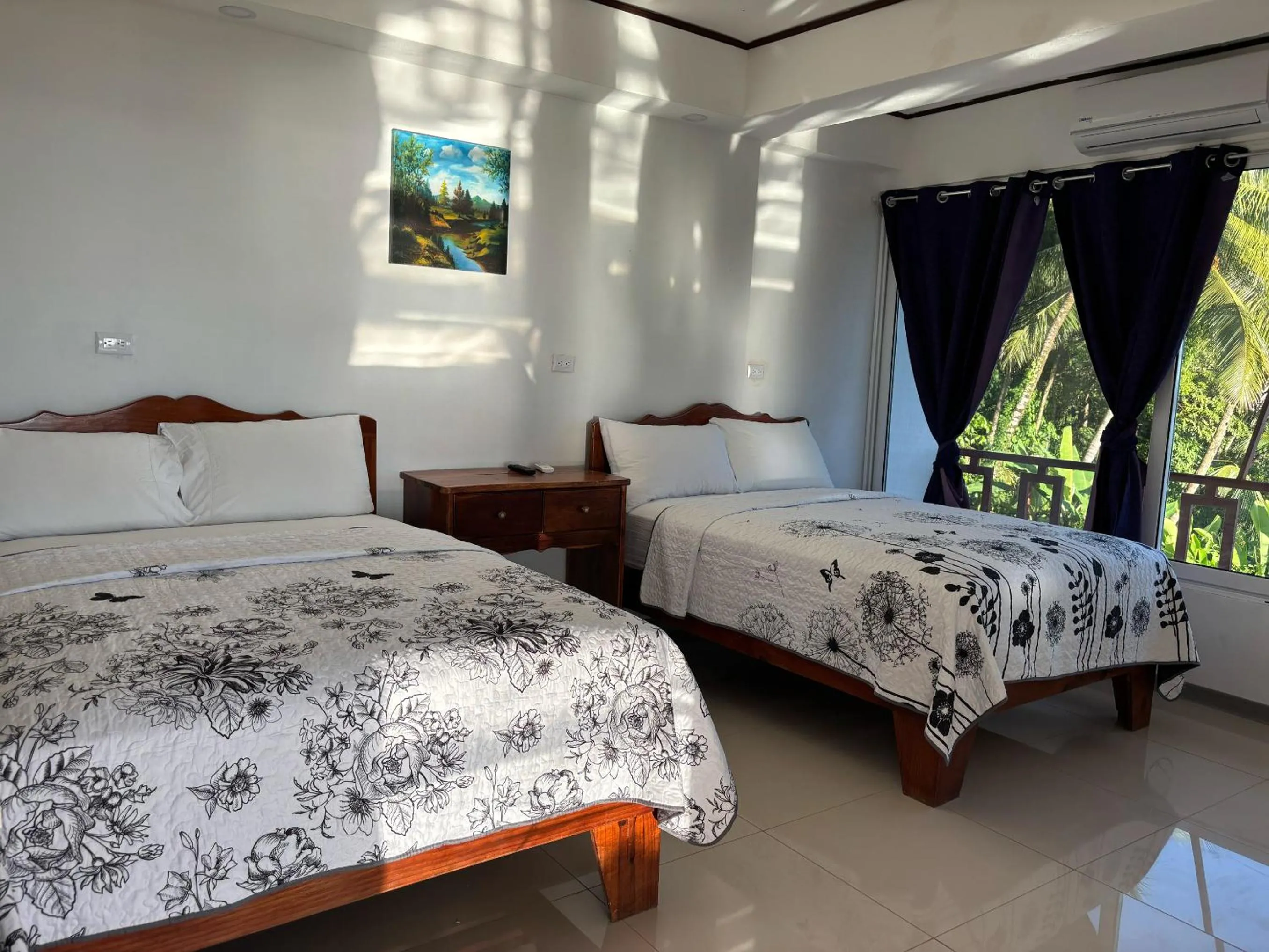 Bed in Hotel Coco Beach