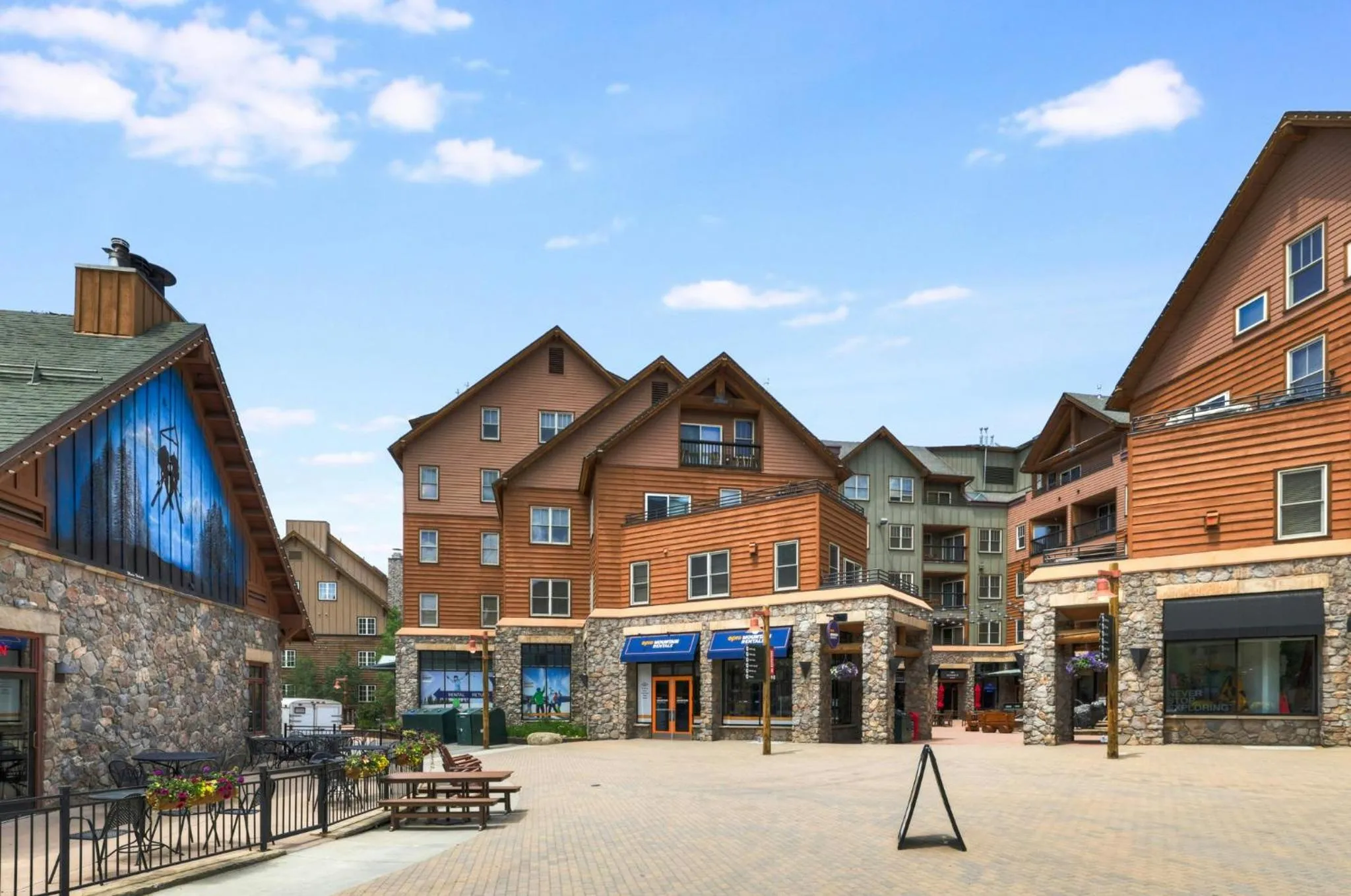 Property building in River Run Village by Vail Resorts