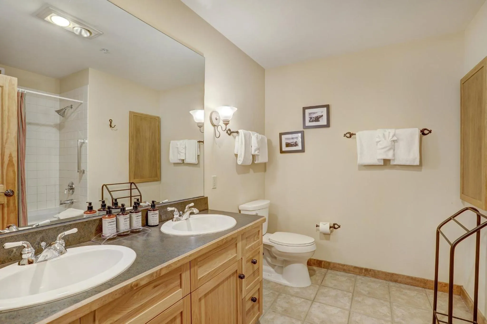 Bathroom in River Run Village by Vail Resorts