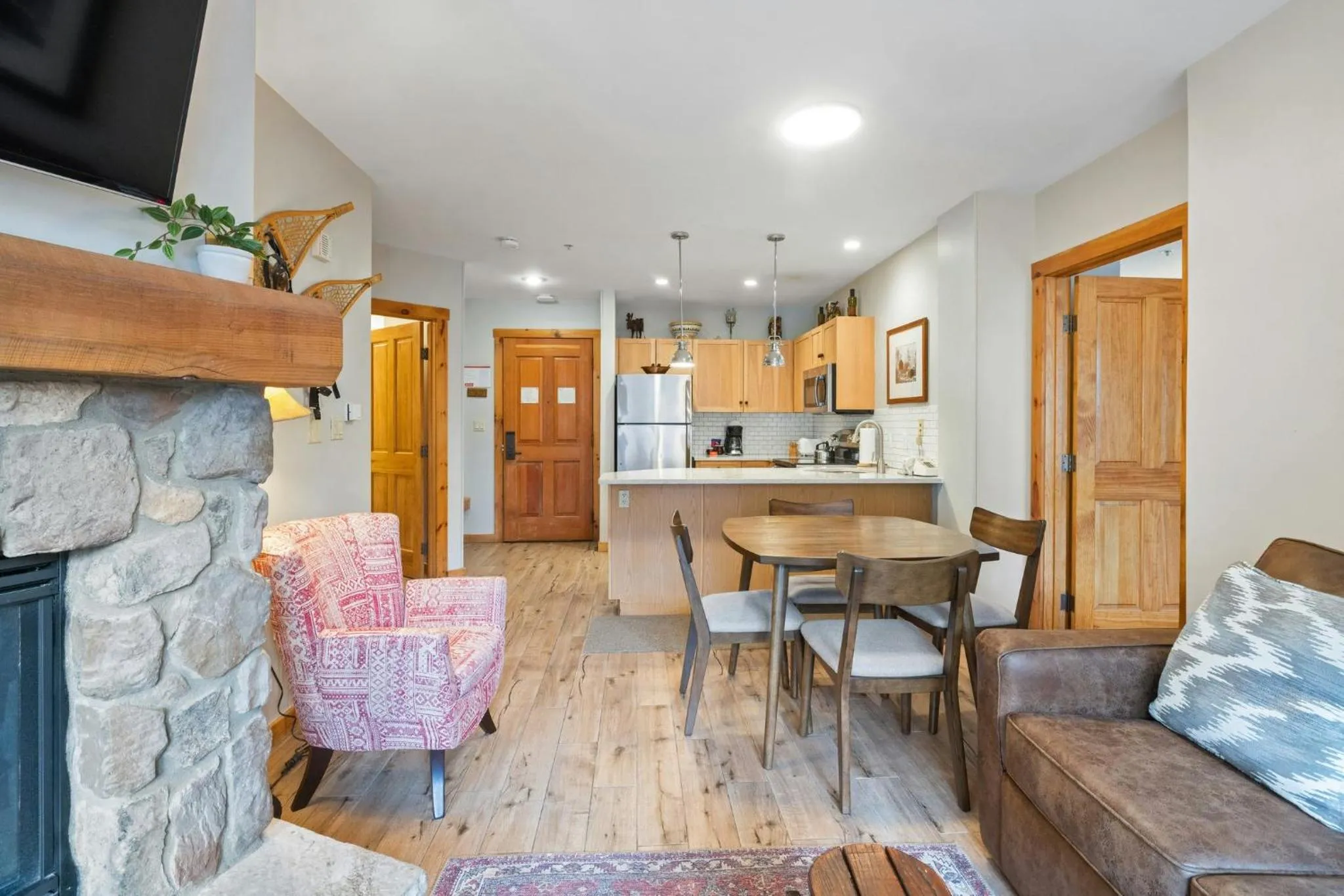 Living room in River Run Village by Vail Resorts