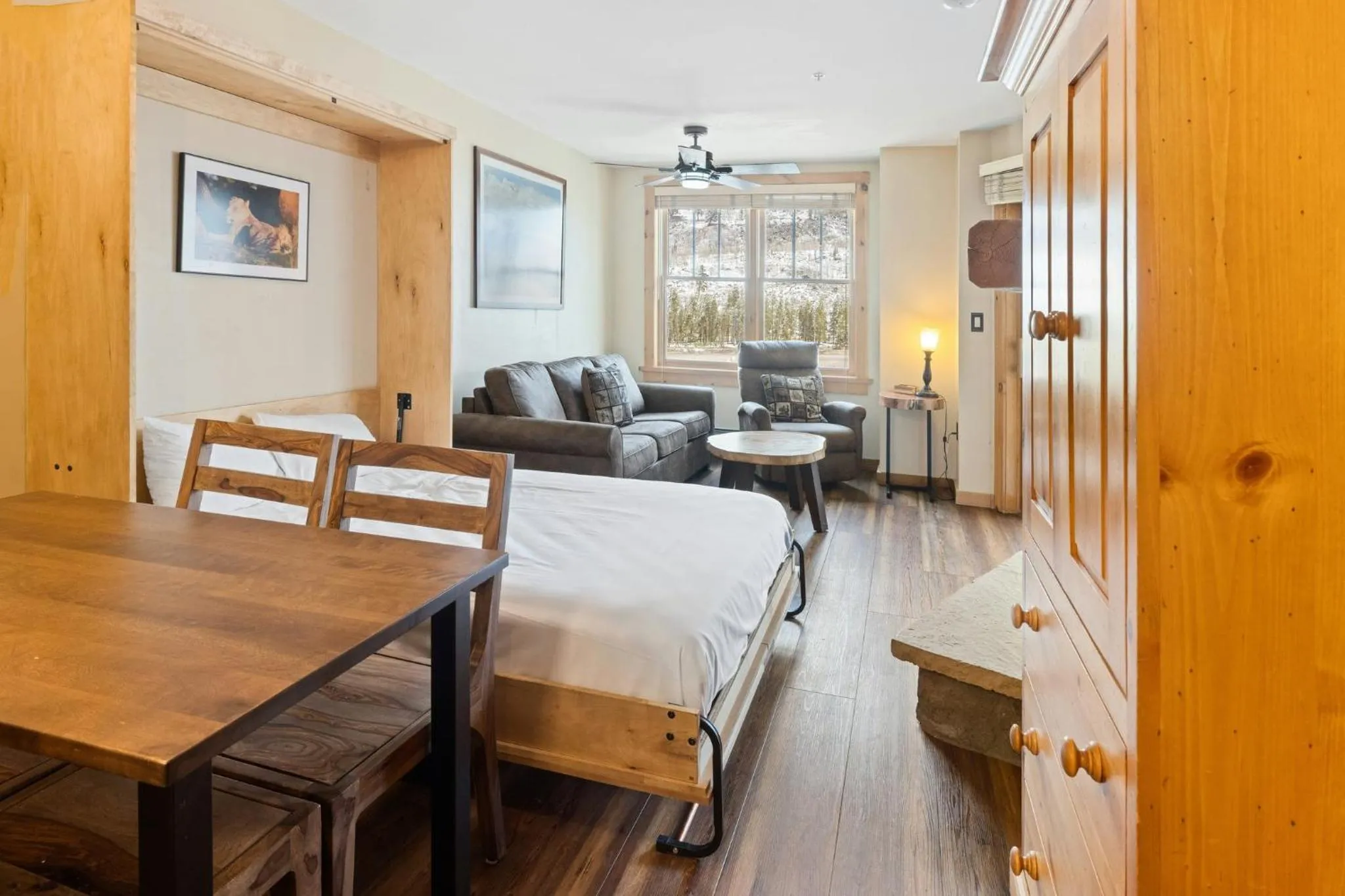 Living room, Bed in River Run Village by Vail Resorts