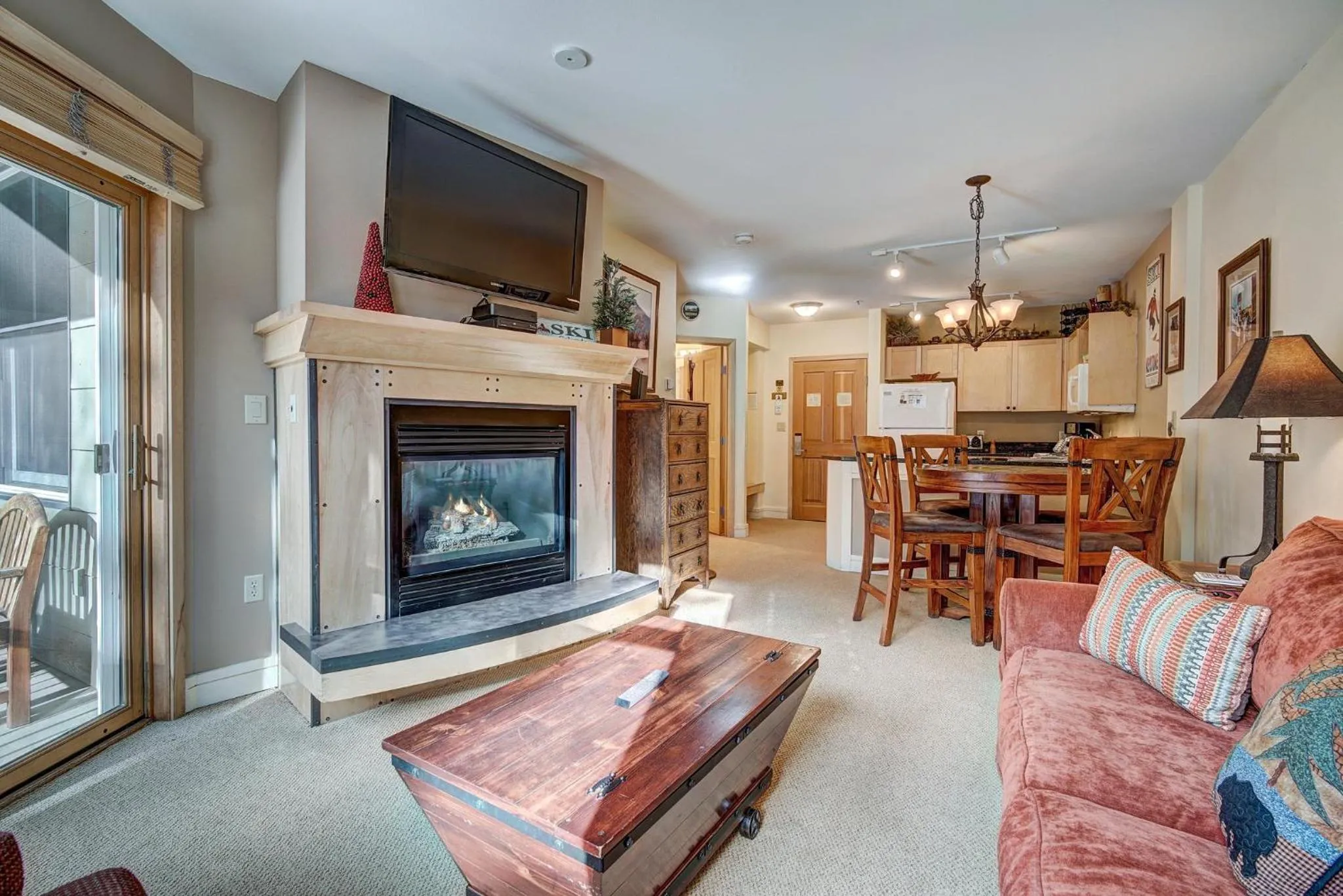 Living room in River Run Village by Vail Resorts