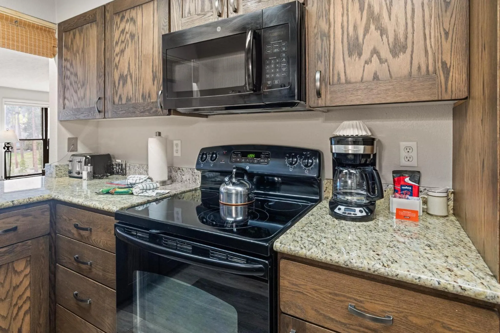 Communal kitchen in Aspen Ridge Condominiums by Keystone Resort