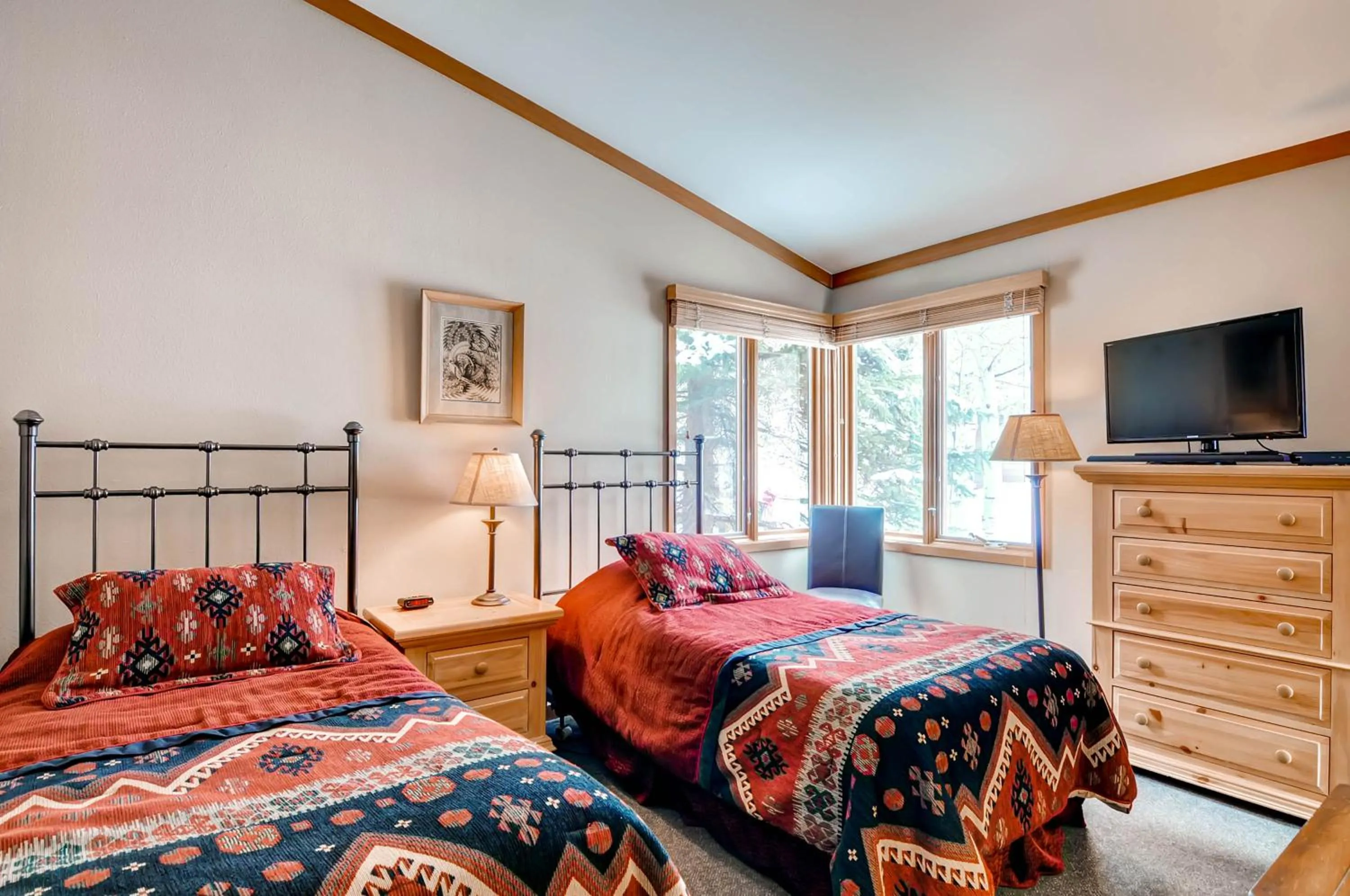 Bedroom, Bed in Aspen Ridge Condominiums by Keystone Resort
