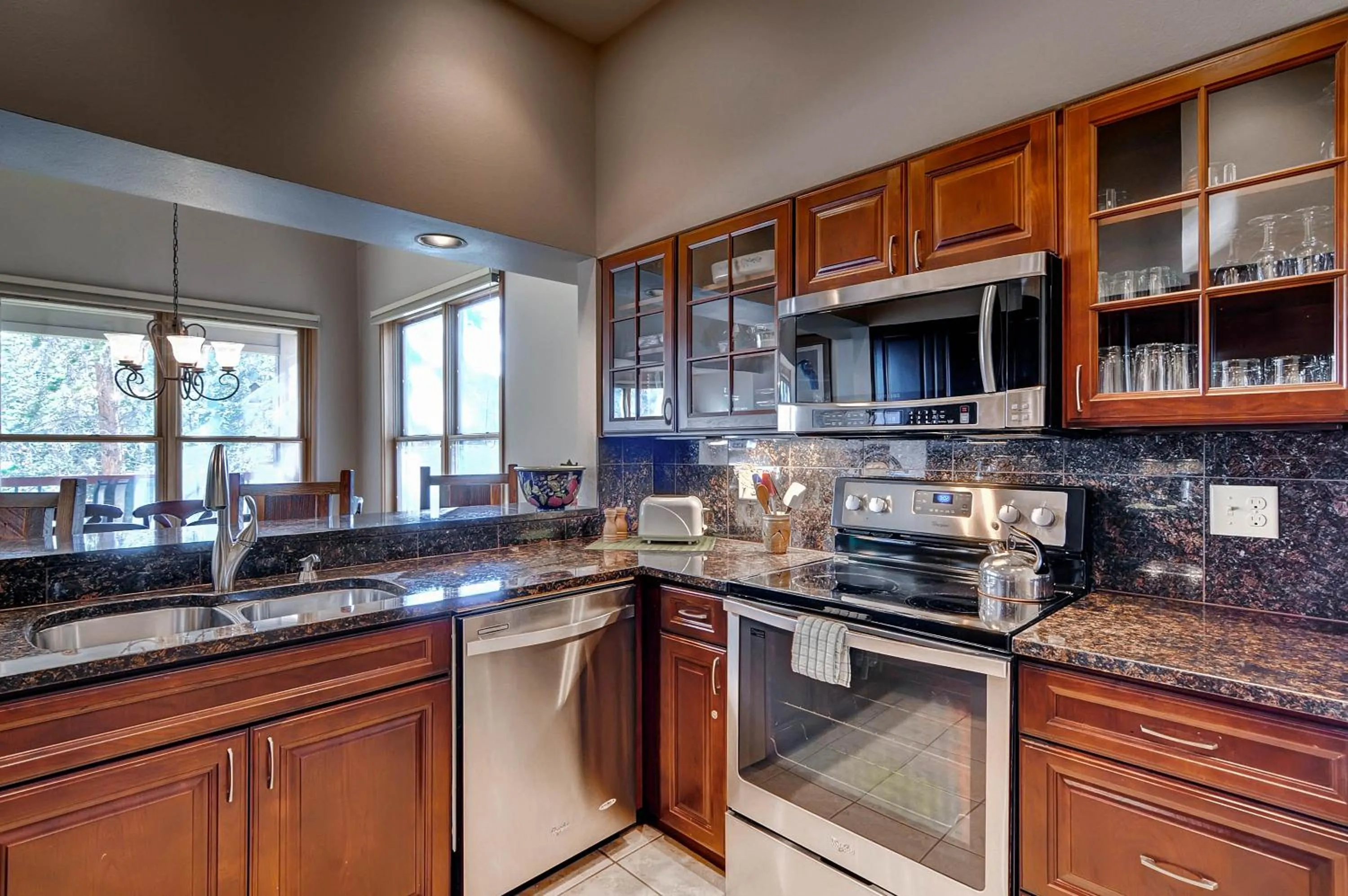 Kitchen or kitchenette in Aspen Ridge Condominiums by Keystone Resort