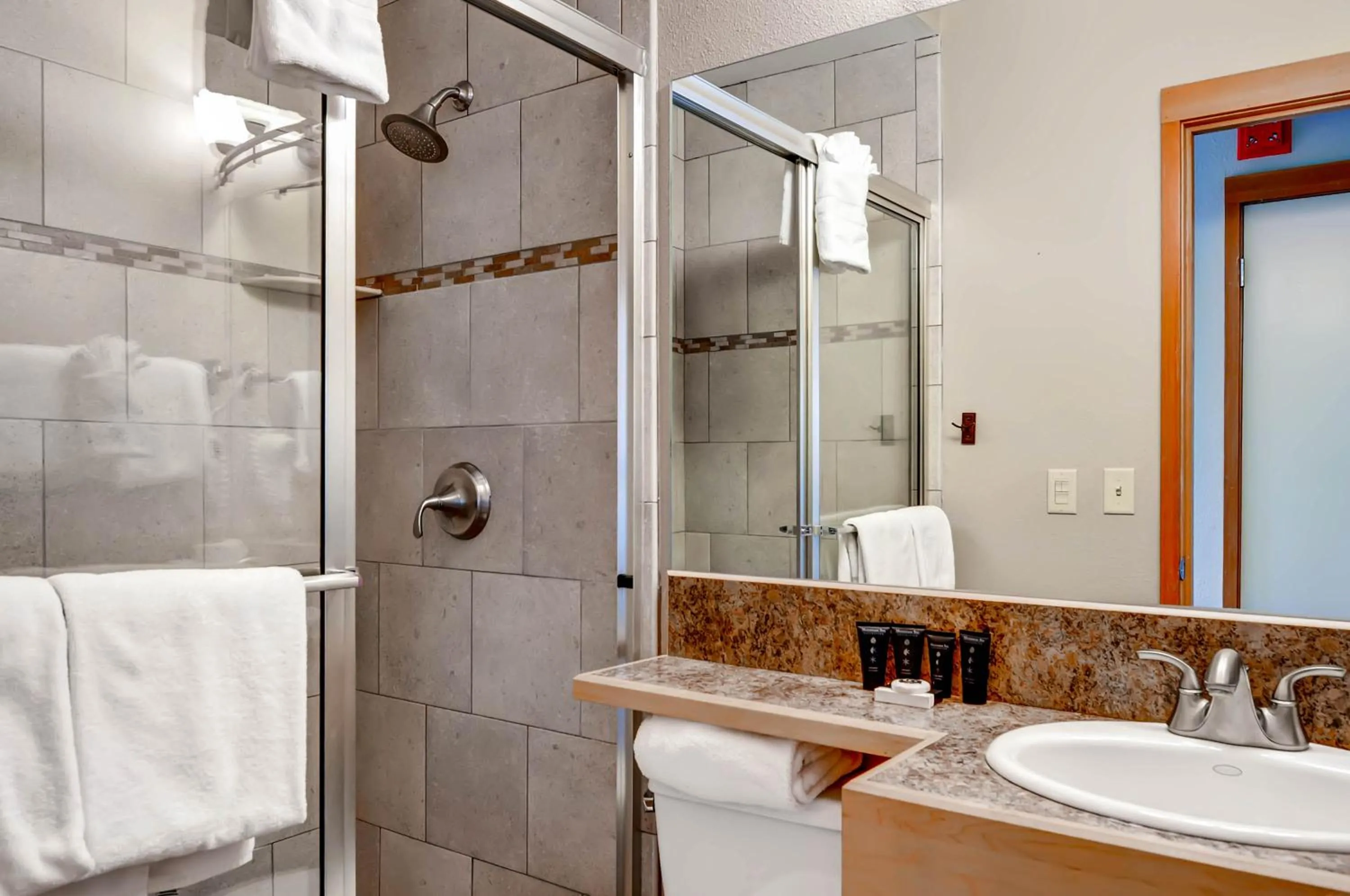 Bathroom in Aspen Ridge Condominiums by Keystone Resort