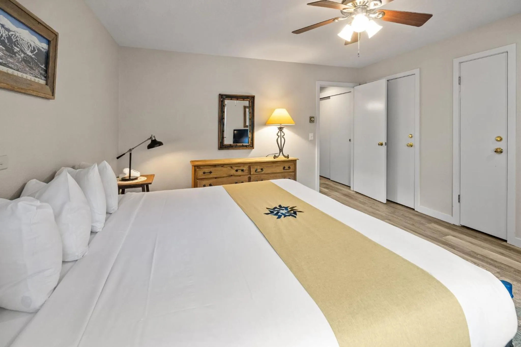 Bedroom, Bed in Aspen Ridge Condominiums by Keystone Resort