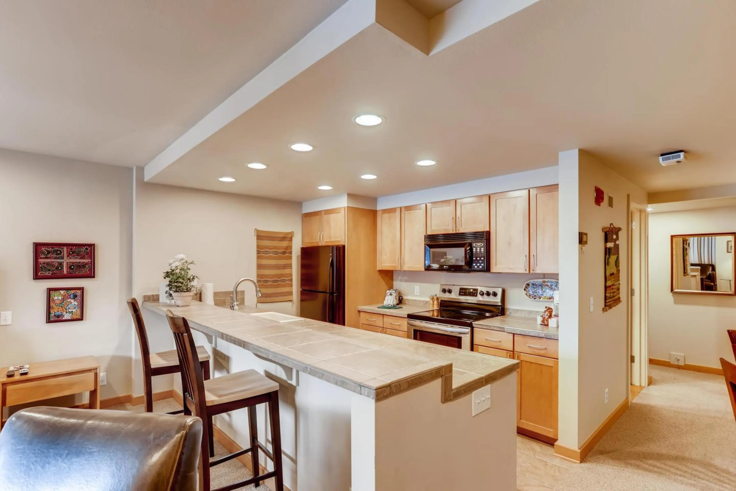 Kitchen or kitchenette in Aspen Ridge Condominiums by Keystone Resort