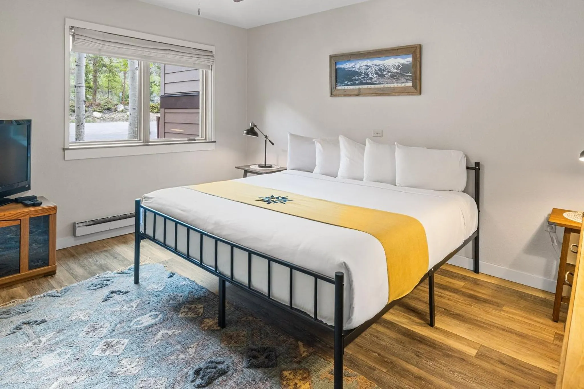 Bedroom, Bed in Aspen Ridge Condominiums by Keystone Resort