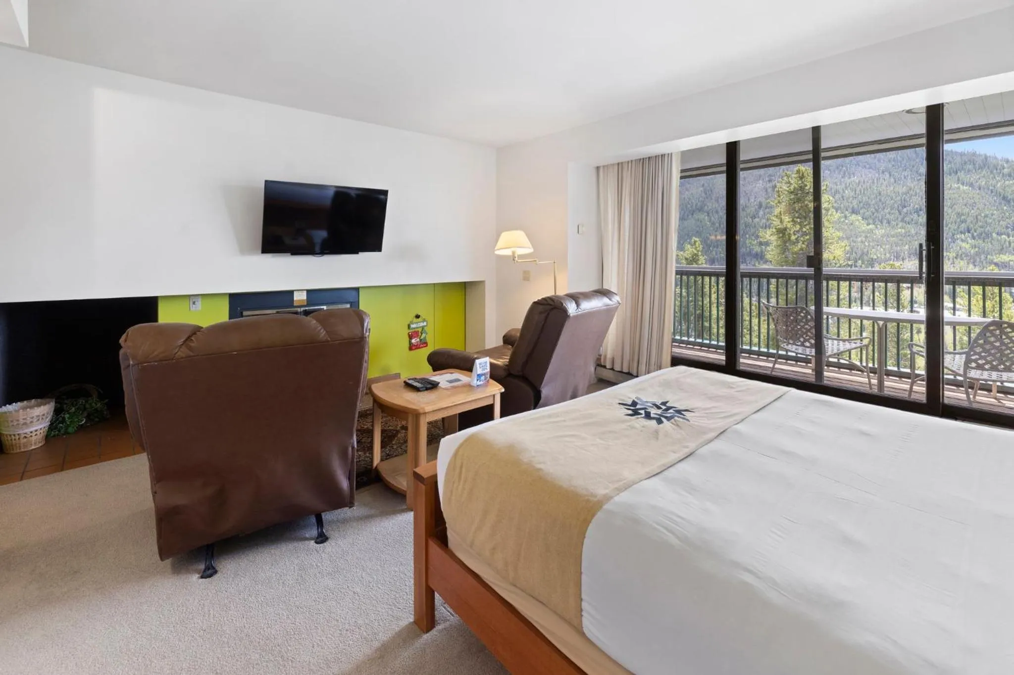 Bedroom, Bed in Aspen Ridge Condominiums by Keystone Resort