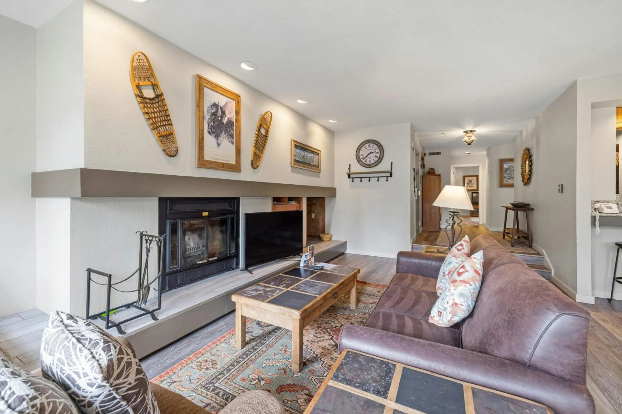Living room in Aspen Ridge Condominiums by Vail Resorts