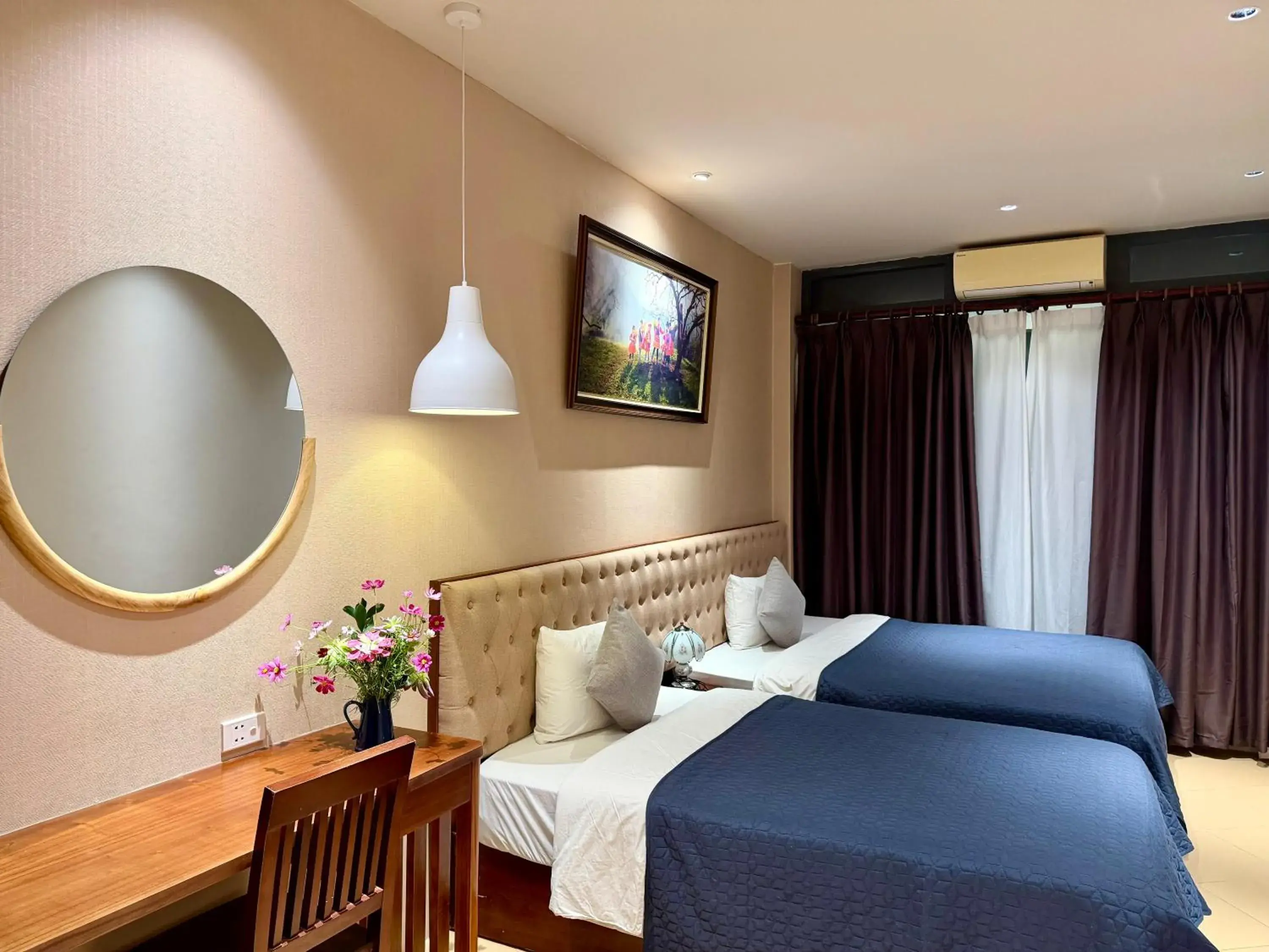 Bed in Hanoi Street Hotel Bed in Hanoi Street Hotel