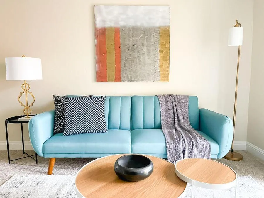 Family Room with Shower in Sleepover 1BD 1BA Oklahoma City Apartments