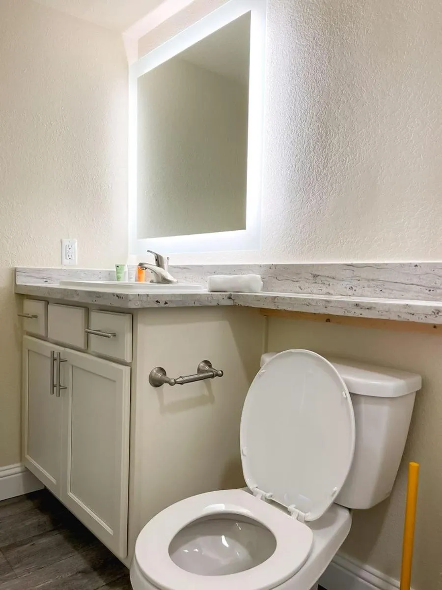 Bathroom in Sleepover 1BD 1BA Oklahoma City Apartments