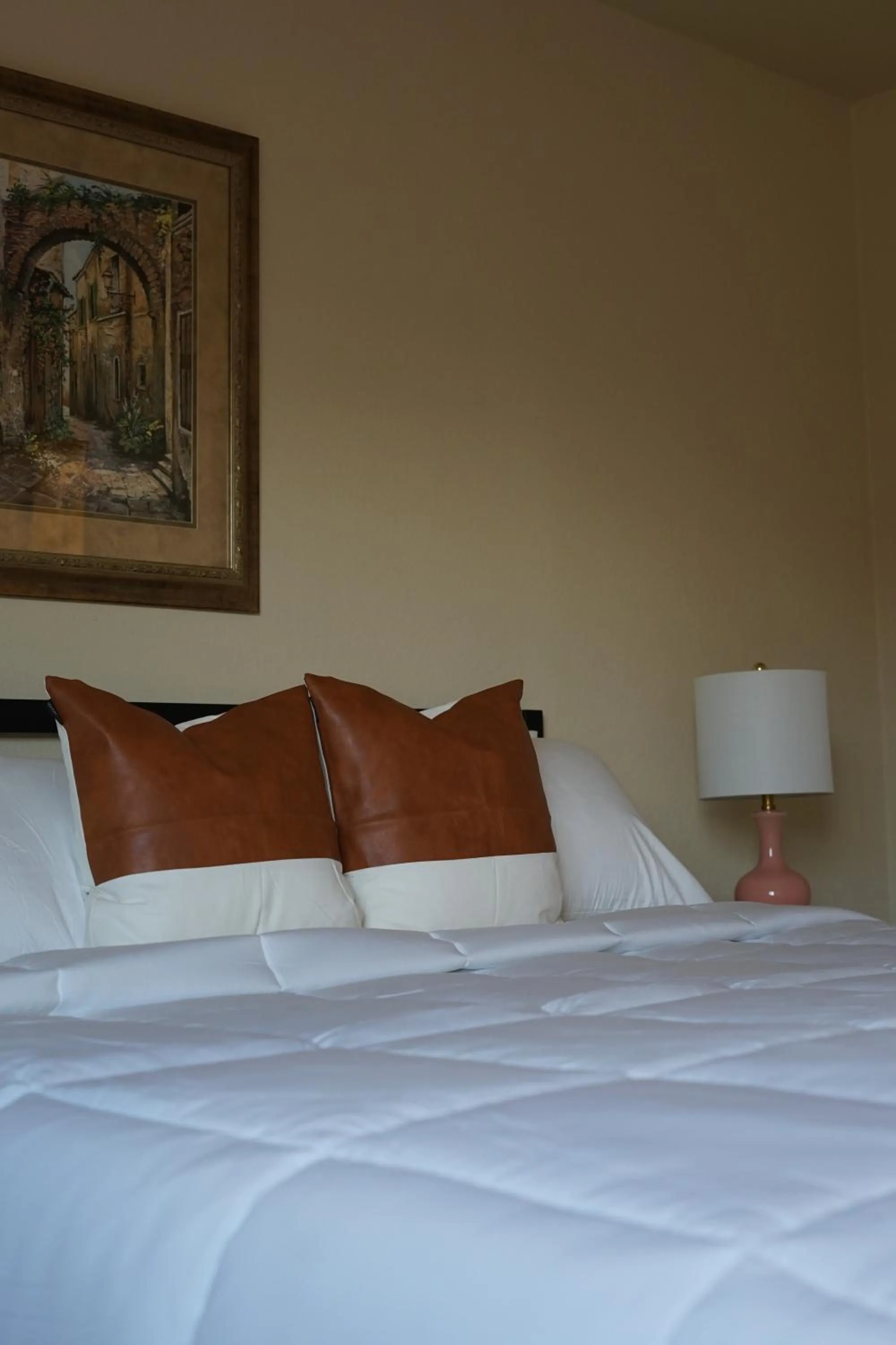 Bedroom, Bed in Sleepover 1BD 1BA Oklahoma City Apartments