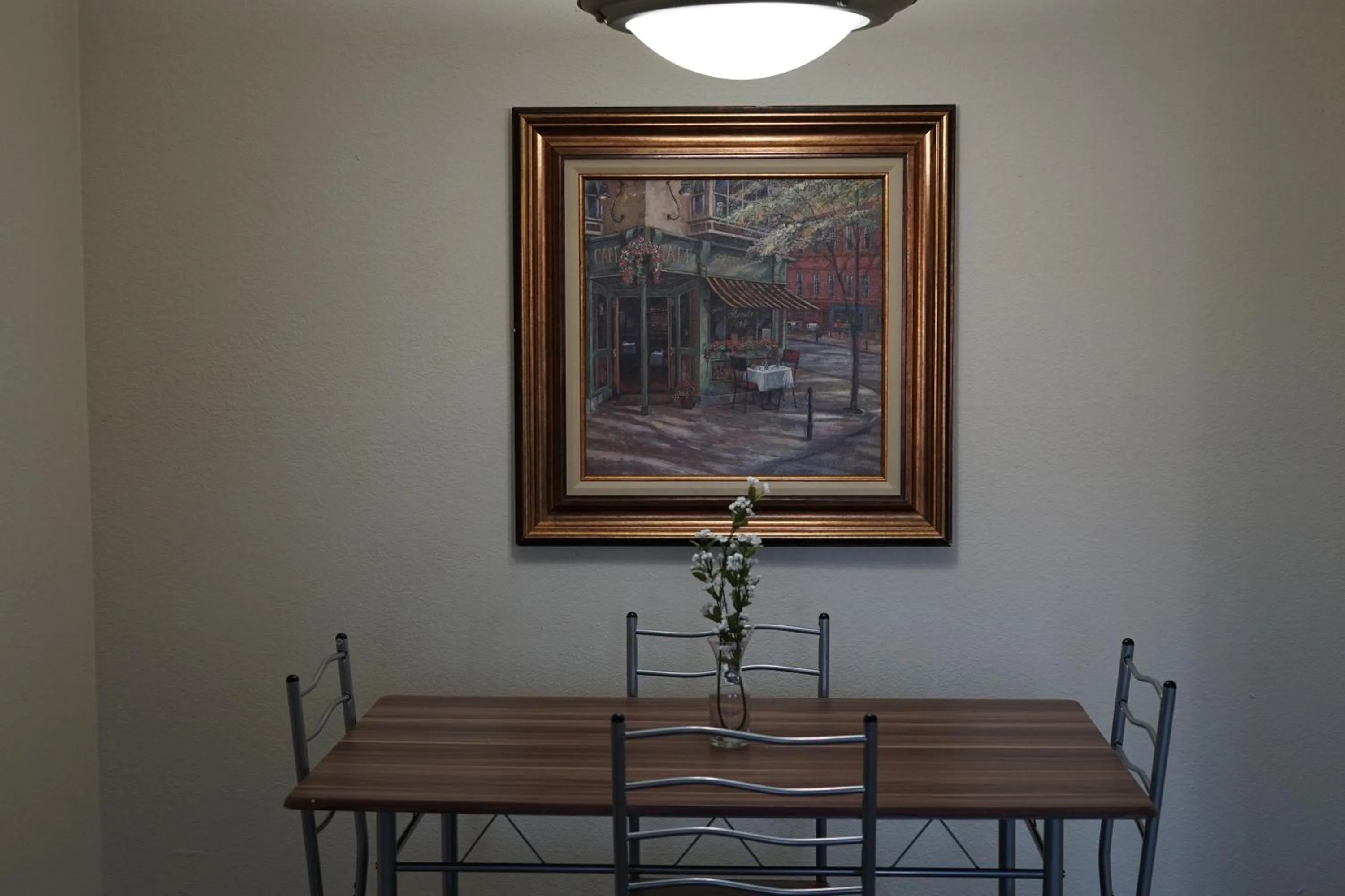 Dining area in Sleepover 1BD 1BA Oklahoma City Apartments