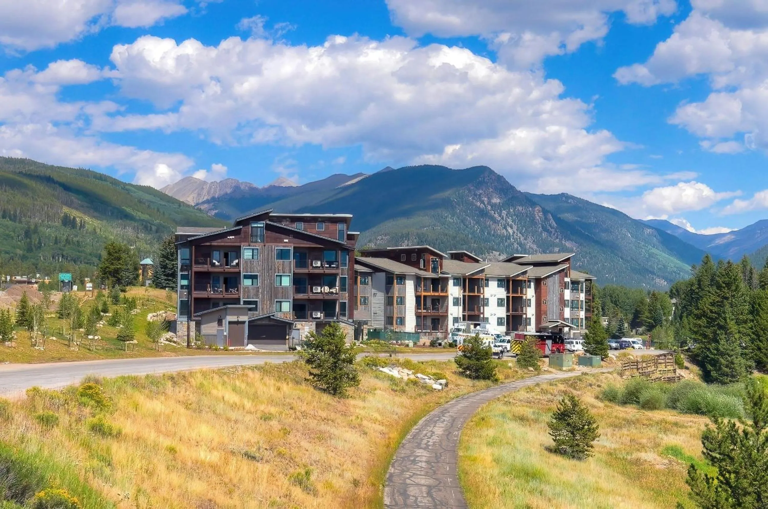 Property building in Lakeside Village by Vail Resorts