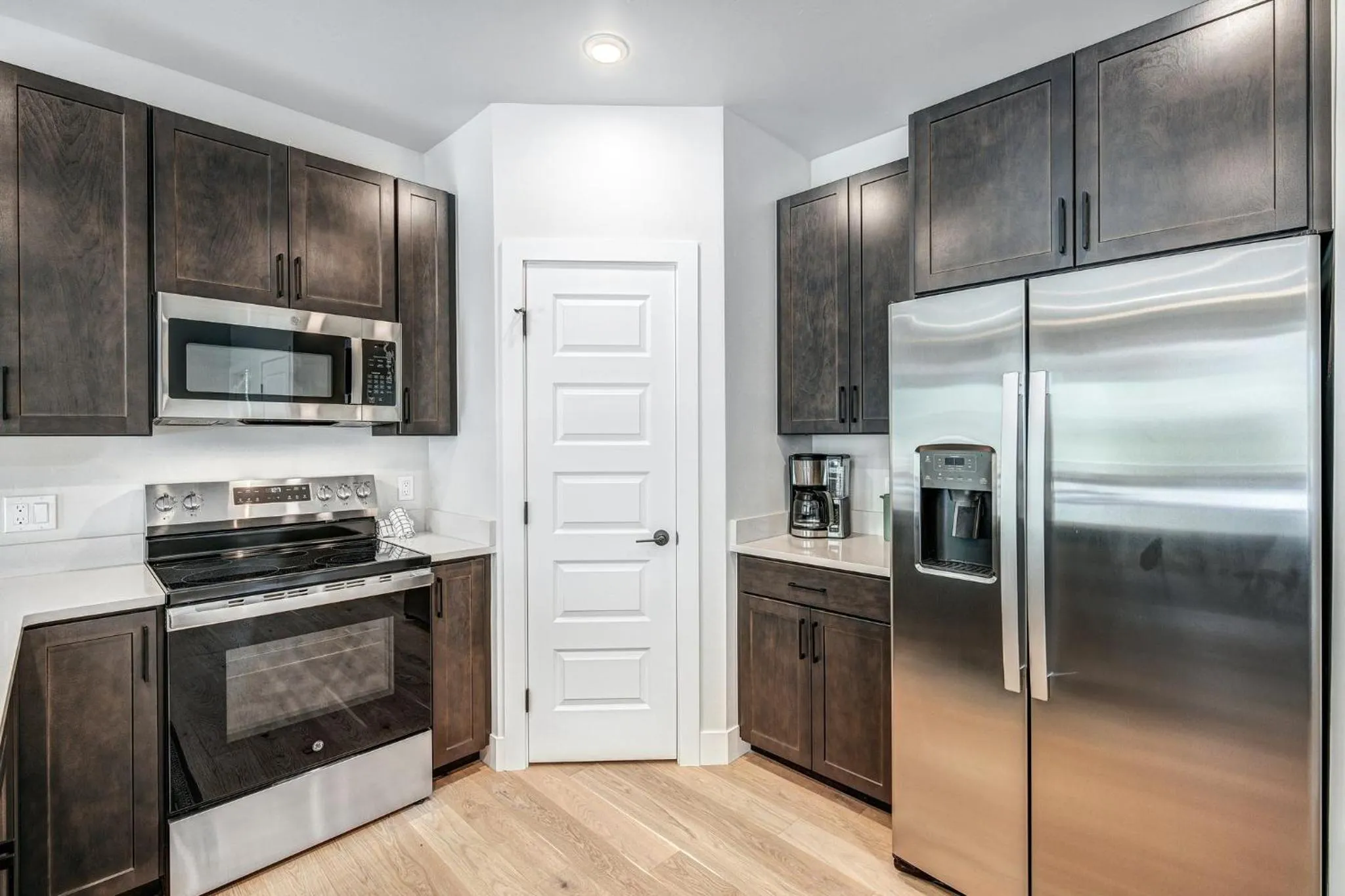 Communal kitchen in Lakeside Village by Vail Resorts