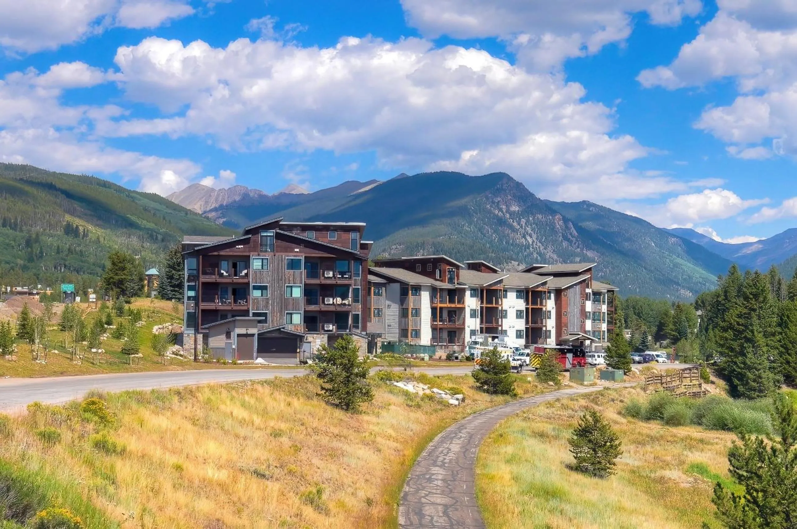 Property building in Lakeside Village by Keystone Resort