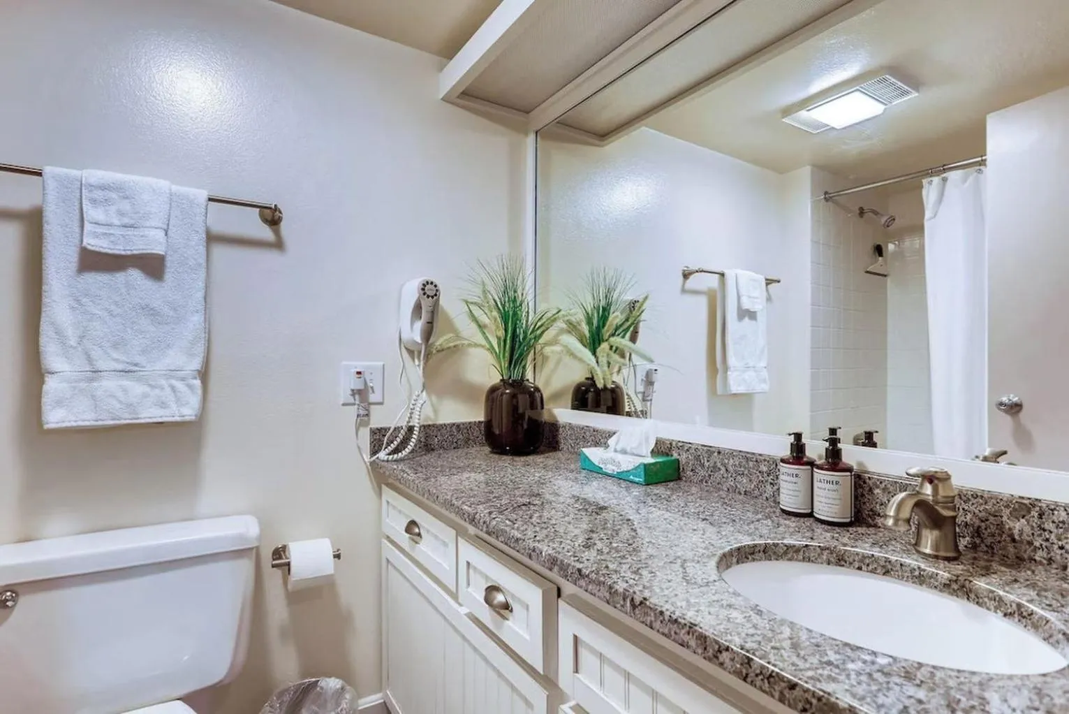 Bathroom in Evergreen Condominiums by Vail Resorts