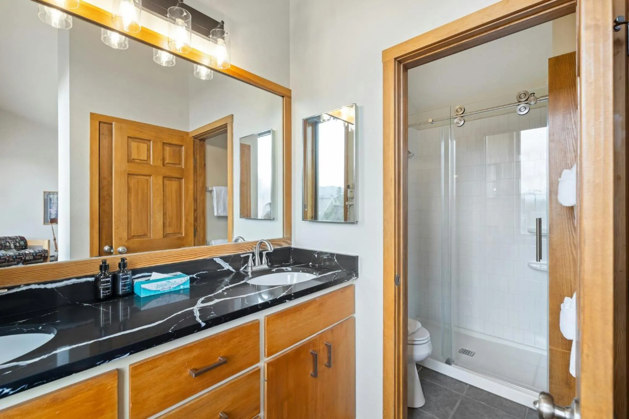 Bathroom in Evergreen Condominiums by Vail Resorts