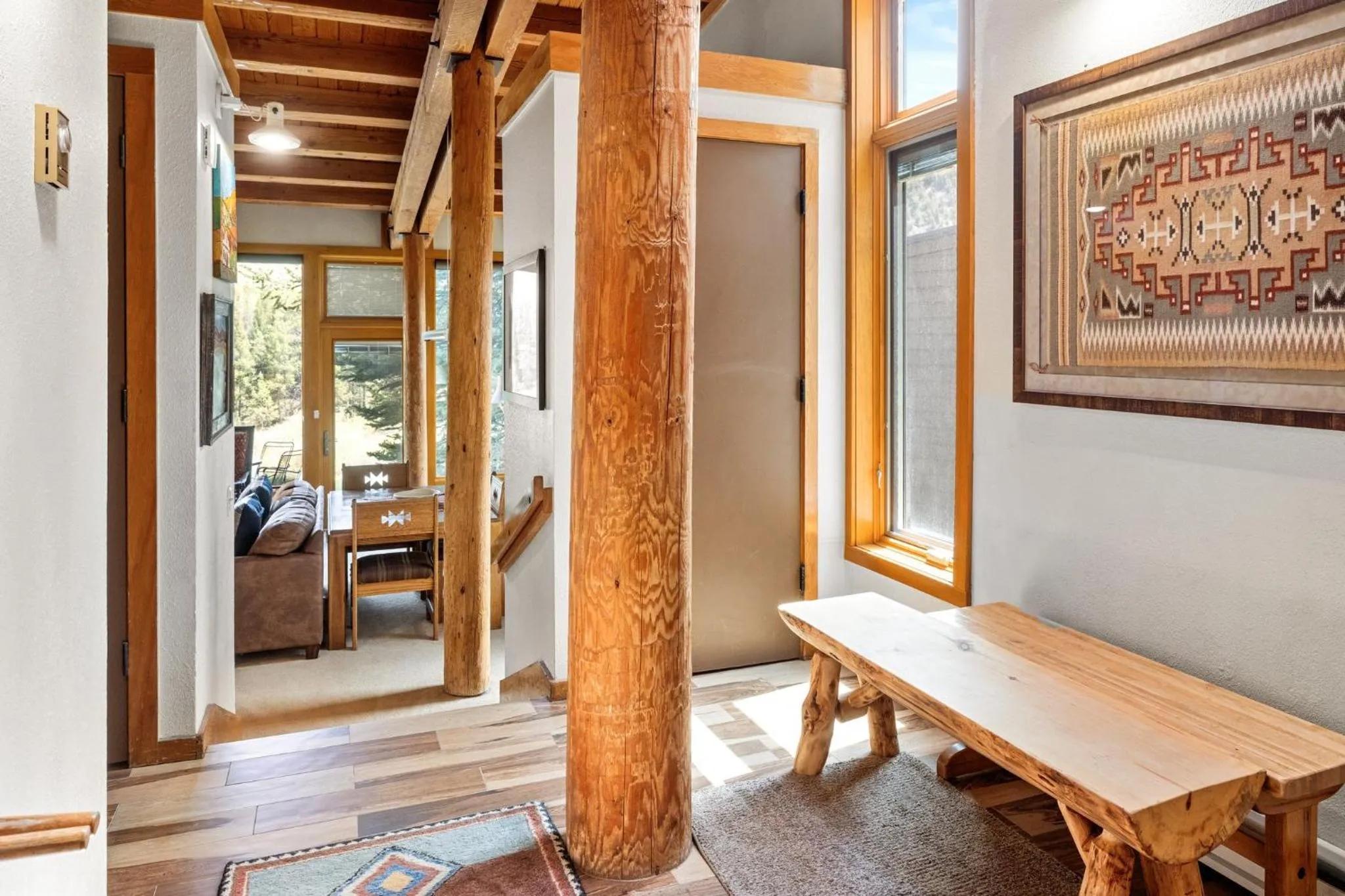 Decorative detail in Evergreen Condominiums by Keystone Resort