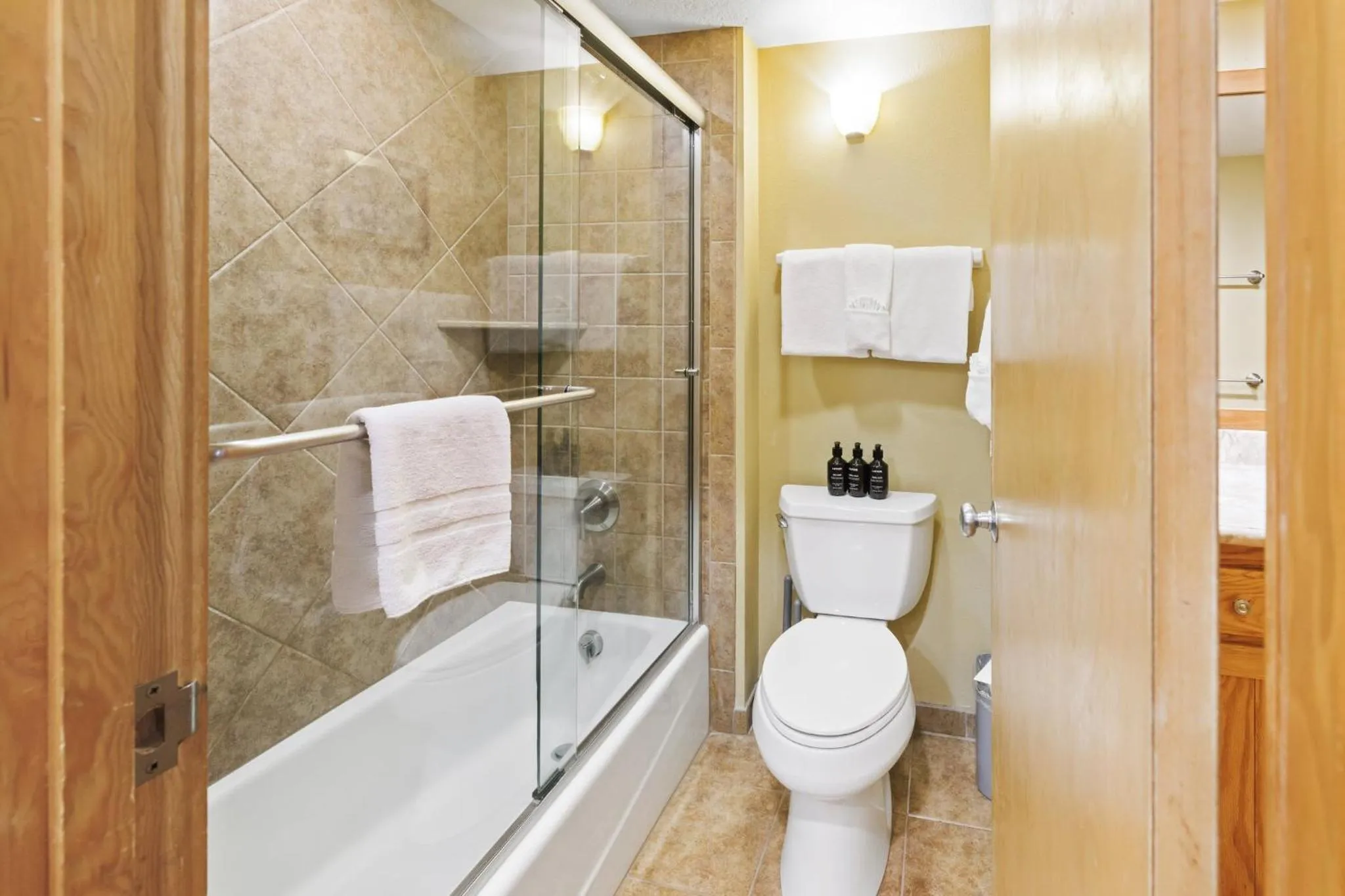 Bathroom in Evergreen Condominiums by Keystone Resort