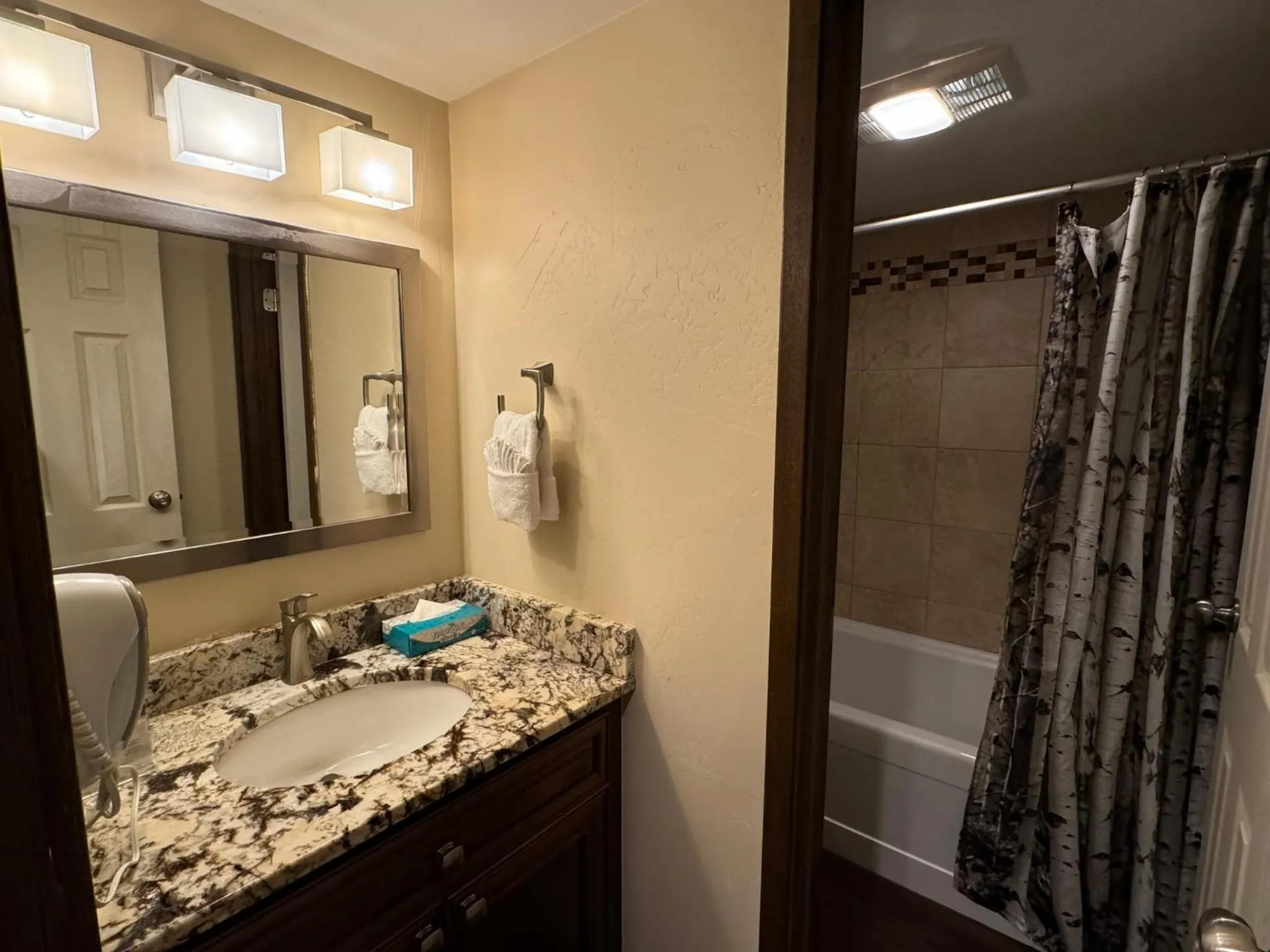 Bathroom in The Forest Neighborhood by Keystone Resort