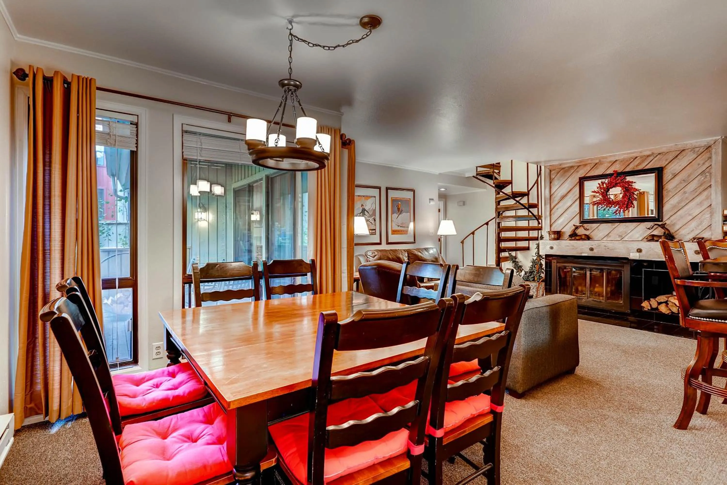 Dining area in The Forest Neighborhood by Keystone Resort