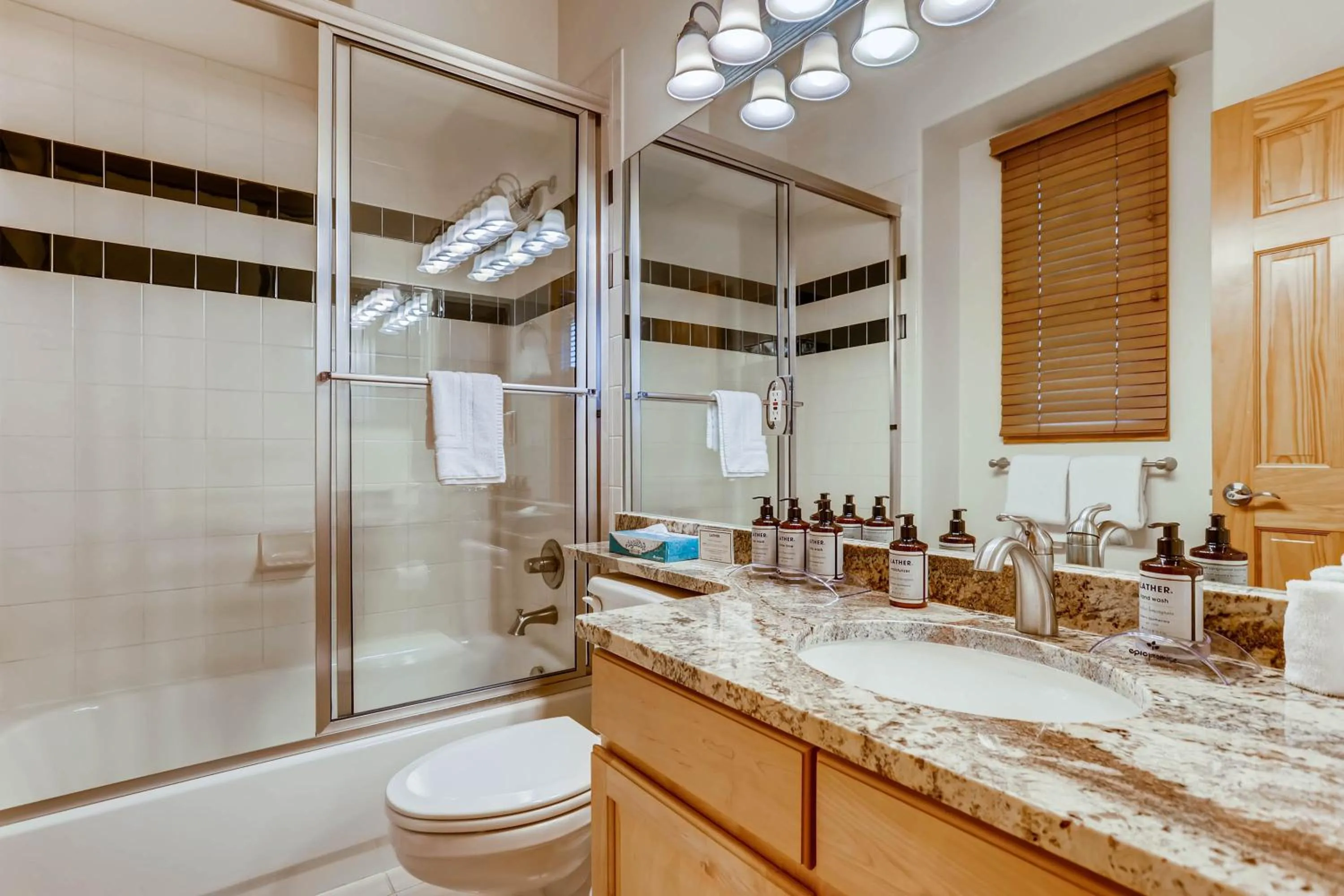 Bathroom in The Forest Neighborhood by Keystone Resort