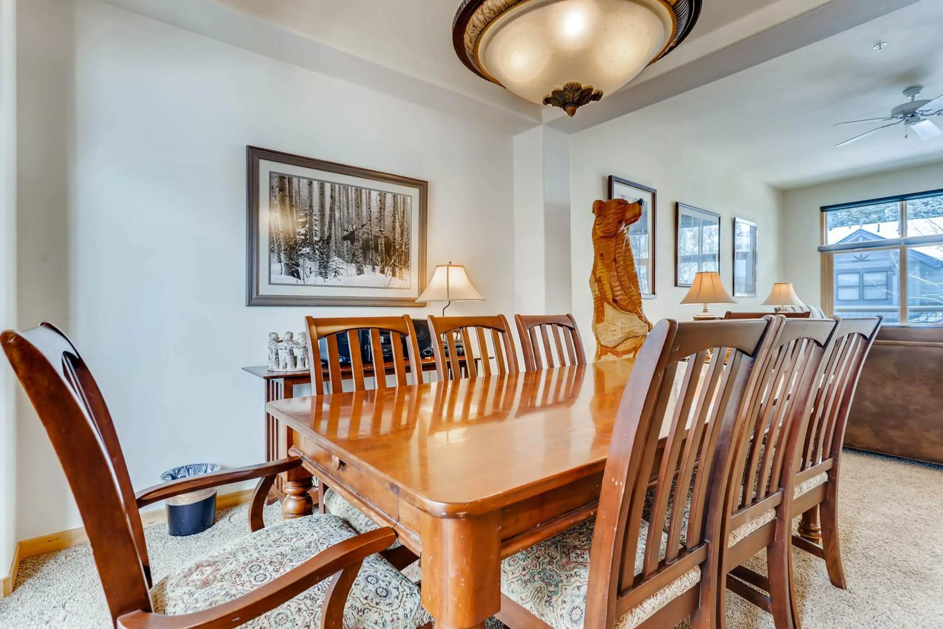 Dining area in The Forest Neighborhood by Keystone Resort