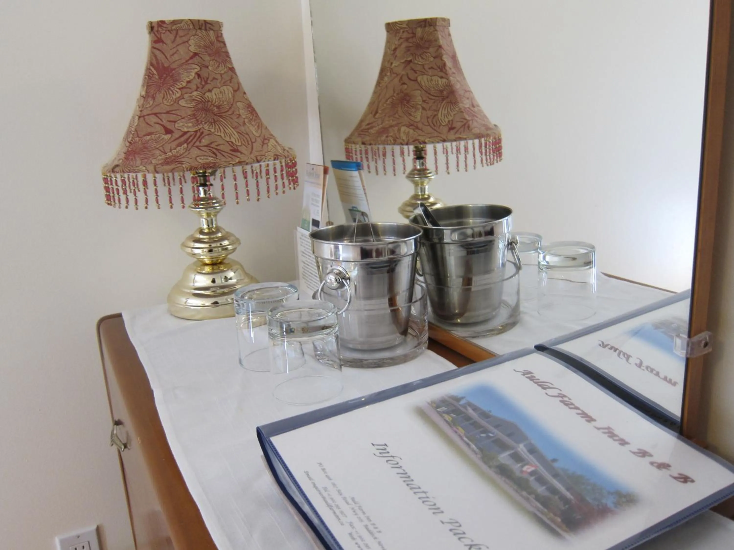 Alcoholic drinks in Auld Farm Inn B&B