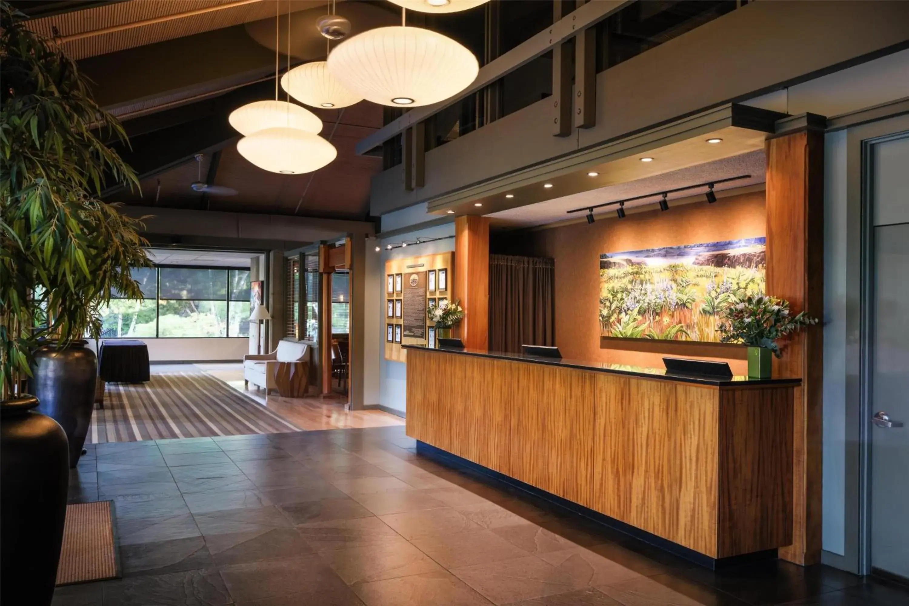 Lobby or reception in Best Western Plus Hood River Inn Lobby or reception in Best Western Plus Hood River Inn