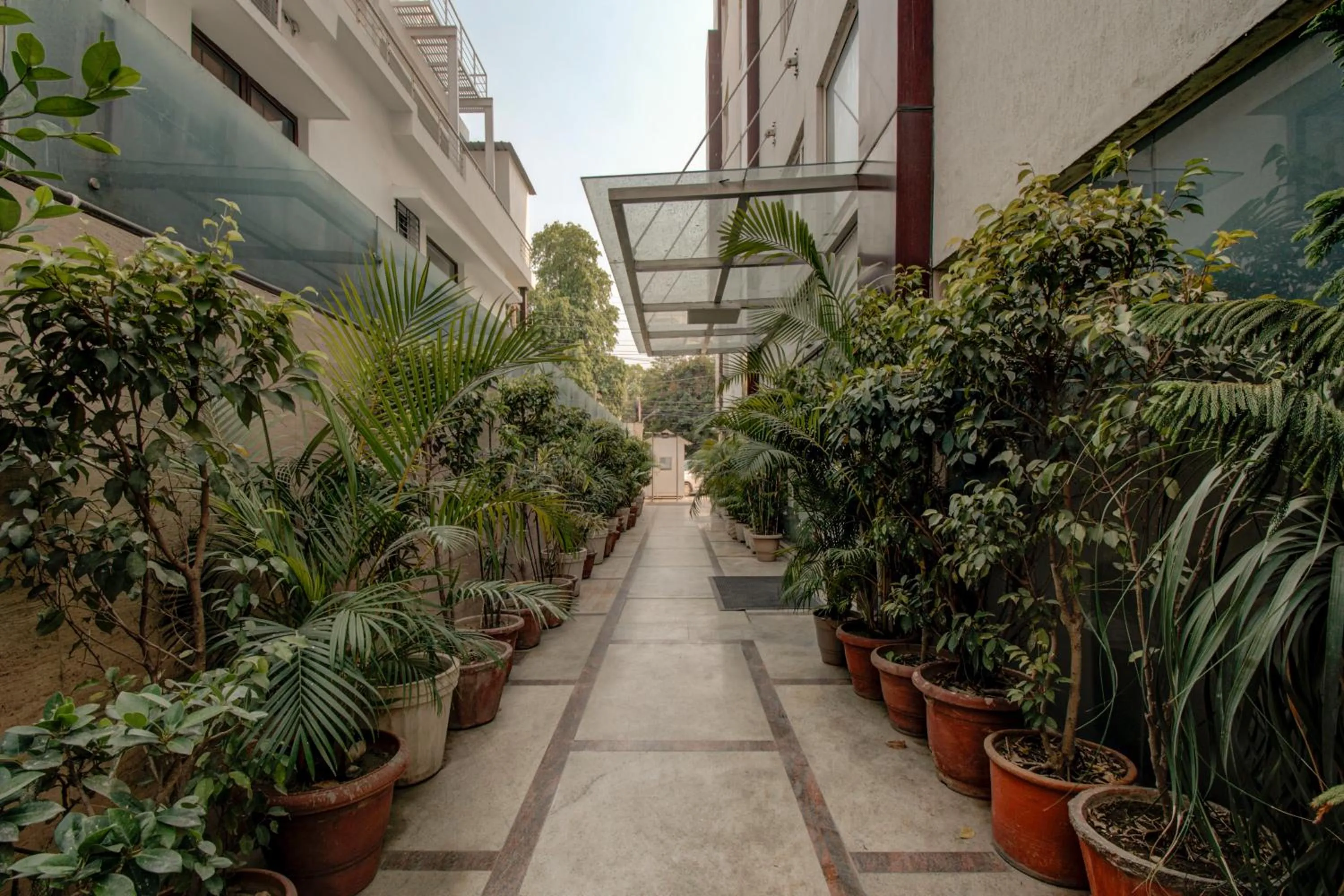 Facade/entrance in Iris Park Hotel New Delhi