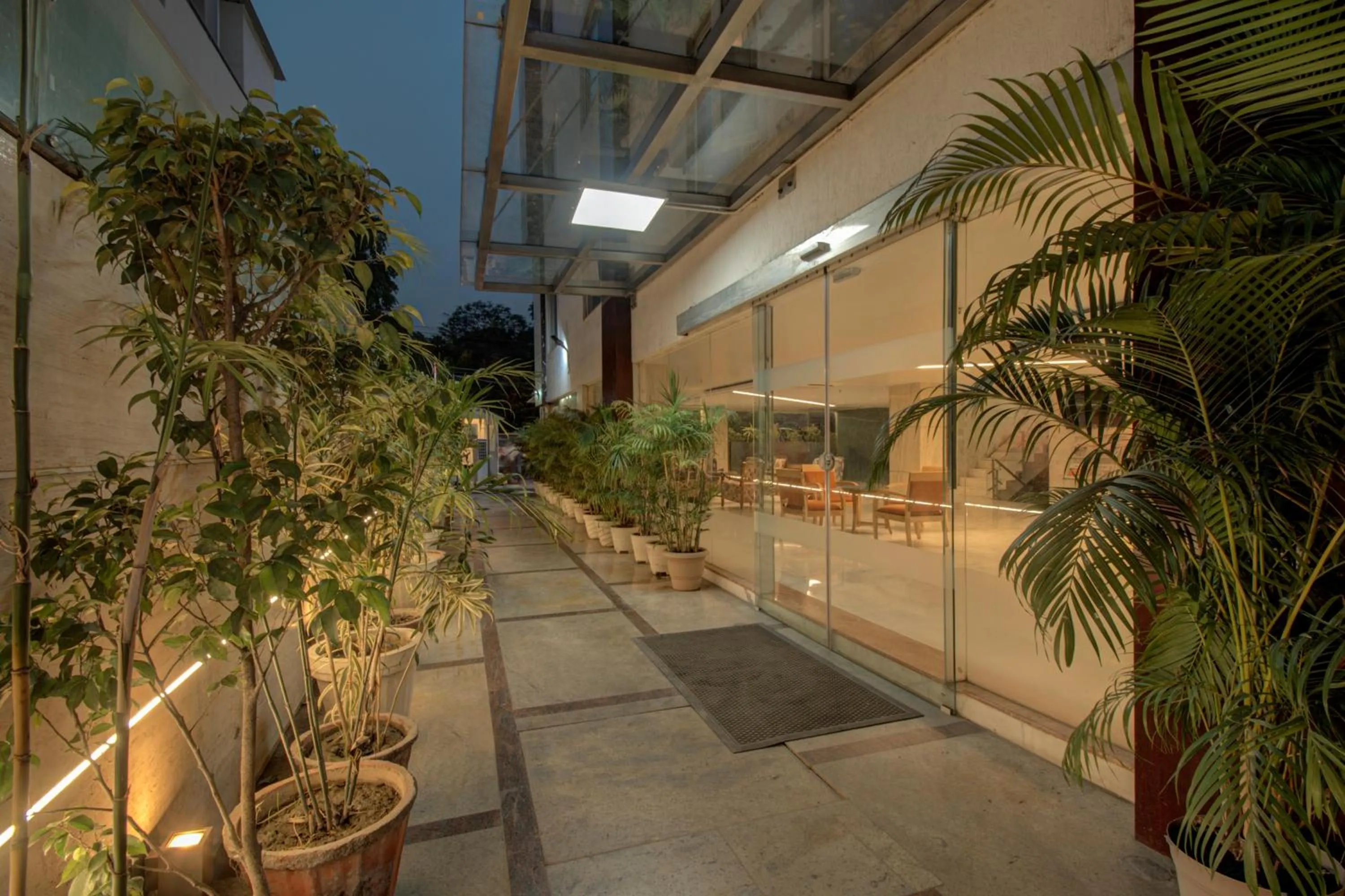 Facade/entrance in Iris Park Hotel New Delhi