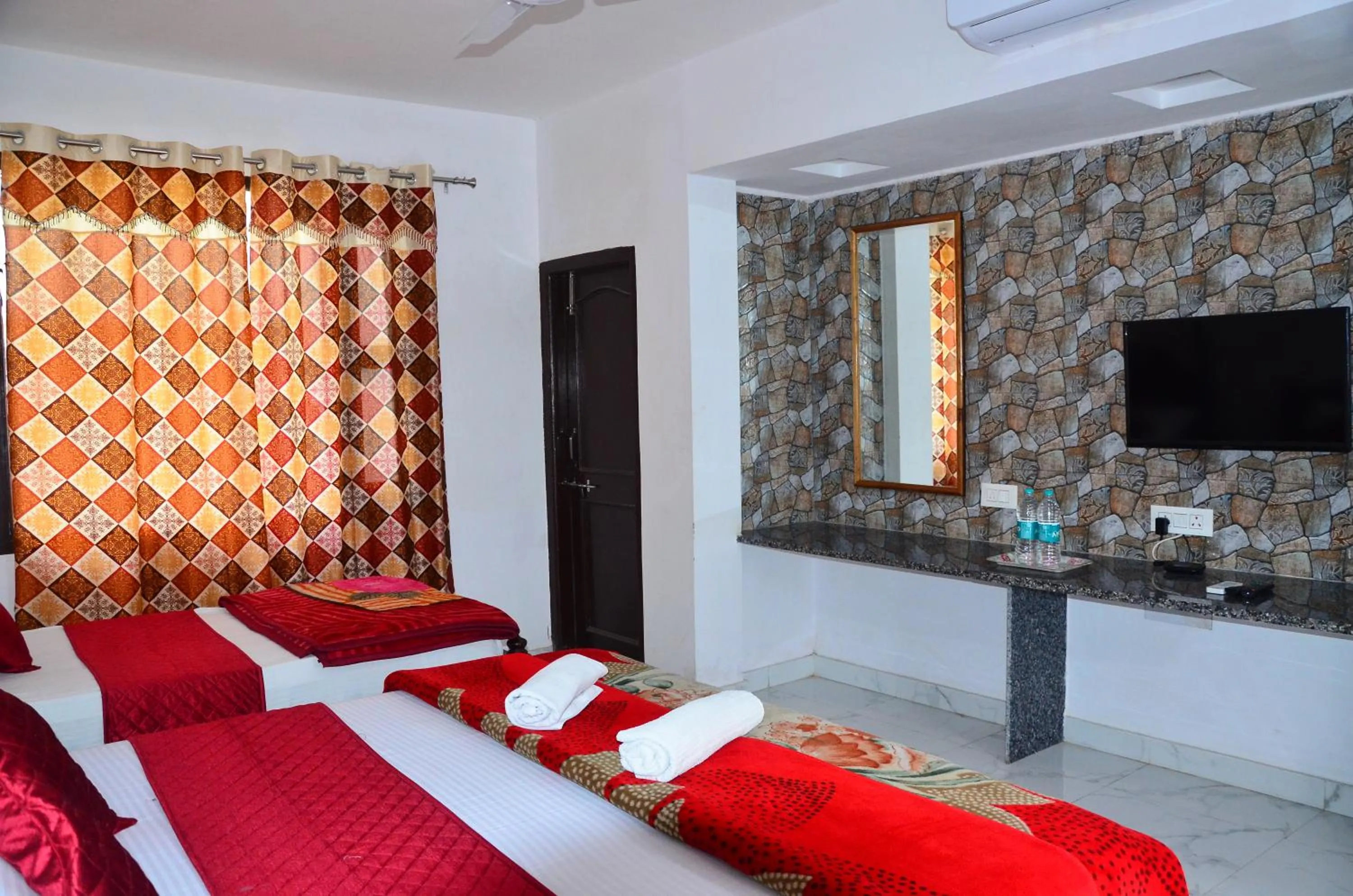 Bedroom, Bed in Brahma Paradise , A heritage haveli