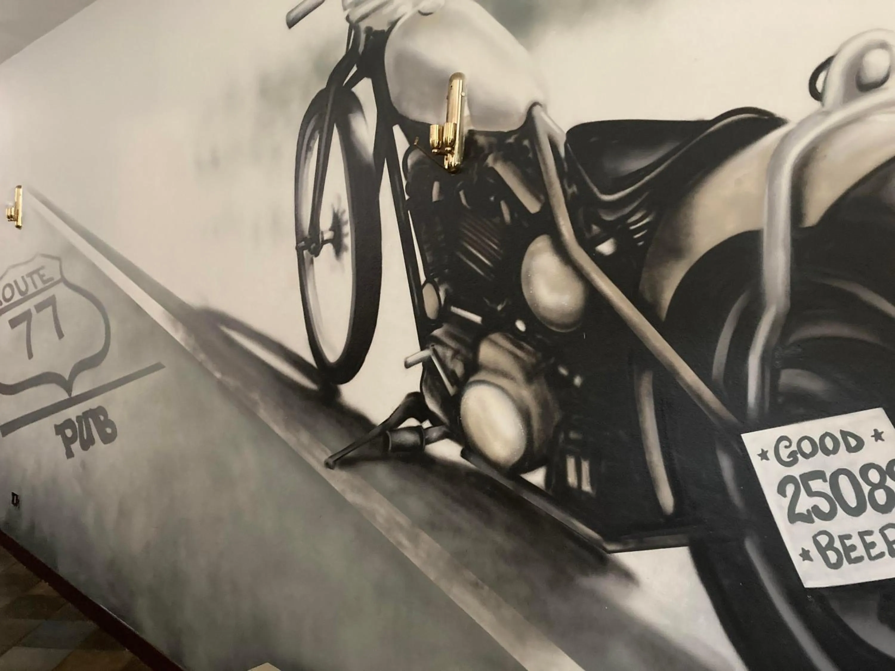 Lounge or bar in Route77 hostel