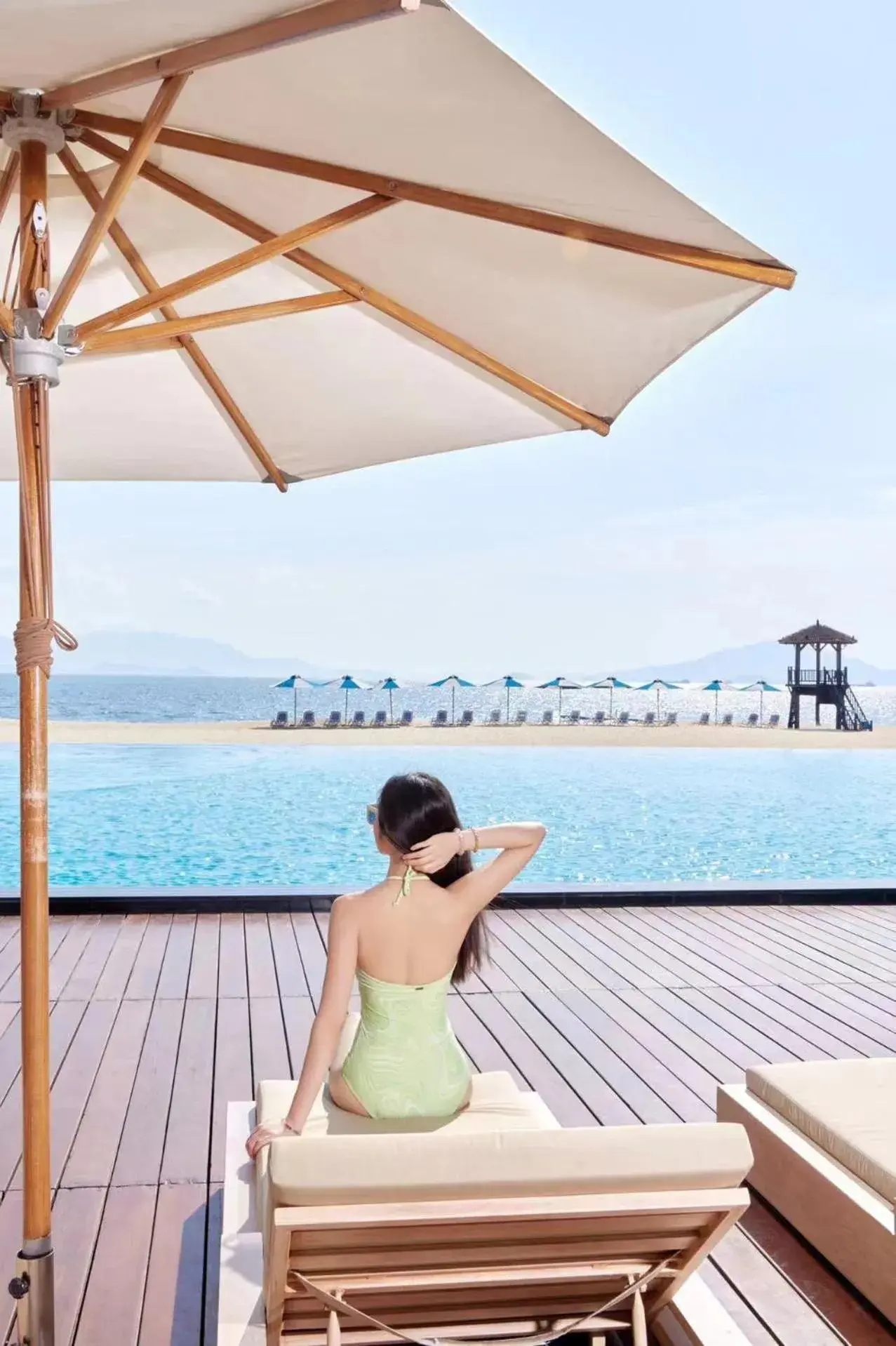 Swimming pool in Huidong Regal Palace Resort Swimming pool in Huidong Regal Palace Resort