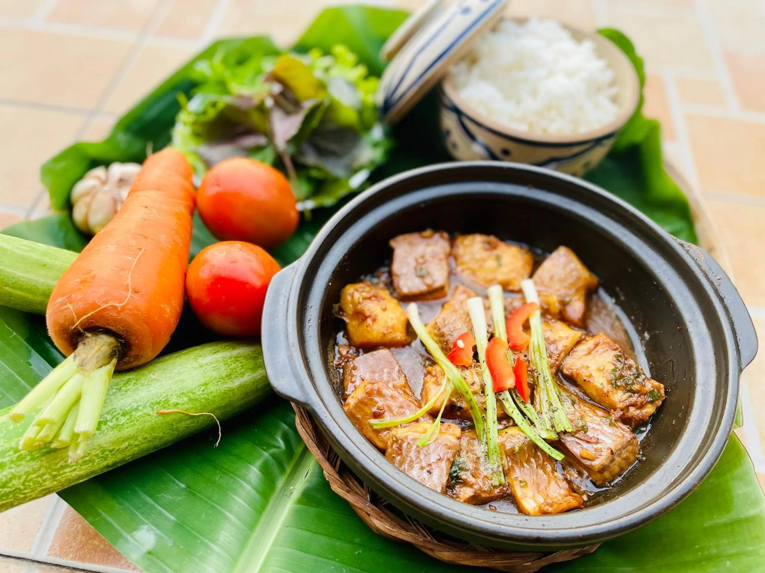 Food in Mango Home Riverside Eco - Resort