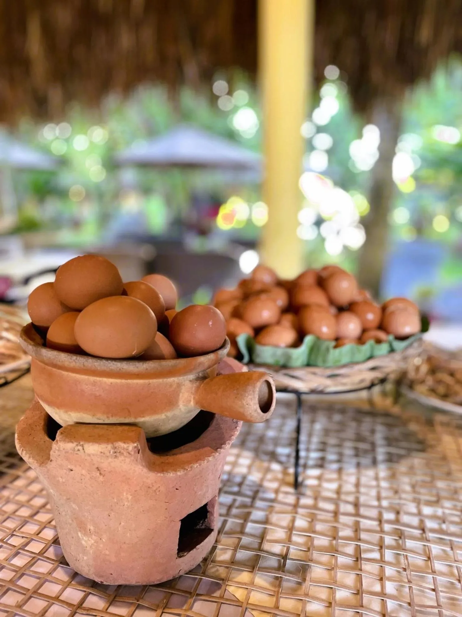 Breakfast in Mango Home Riverside Eco - Resort