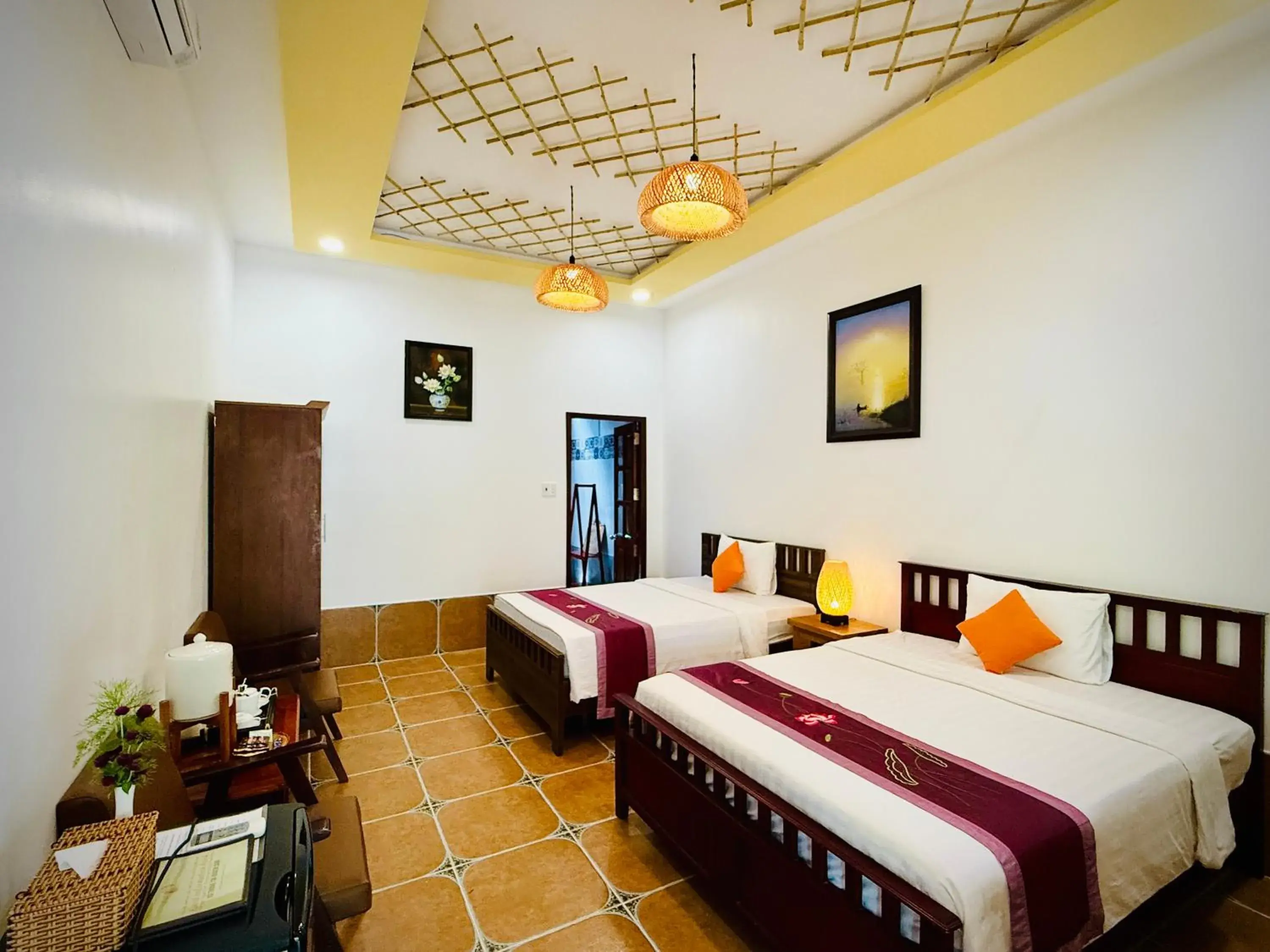 Deluxe Double or Twin Room with Pool View in Mango Home Riverside Eco - Resort Deluxe Double or Twin Room with Pool View in Mango Home Riverside Eco - Resort