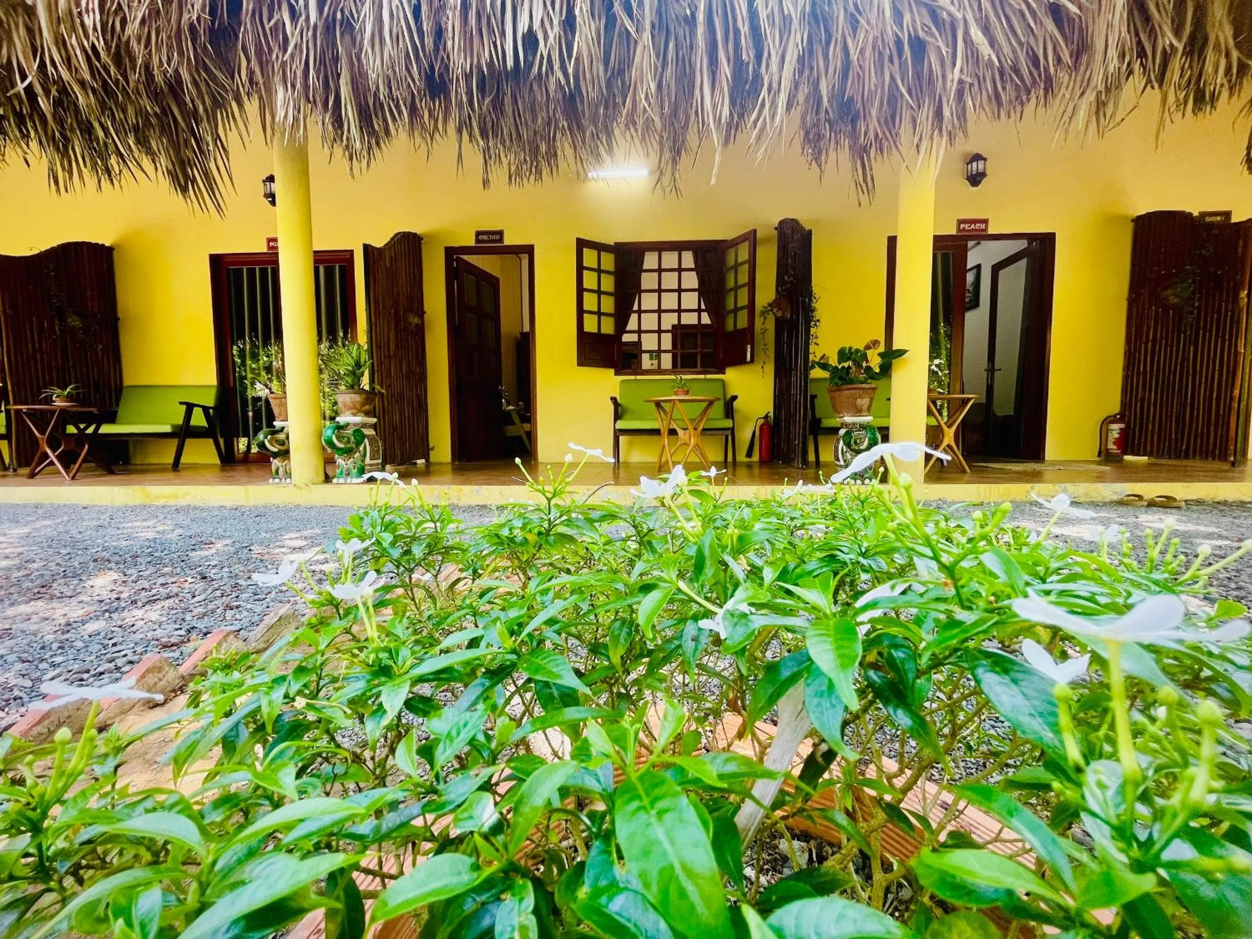 Garden view in Mango Home Riverside Eco - Resort