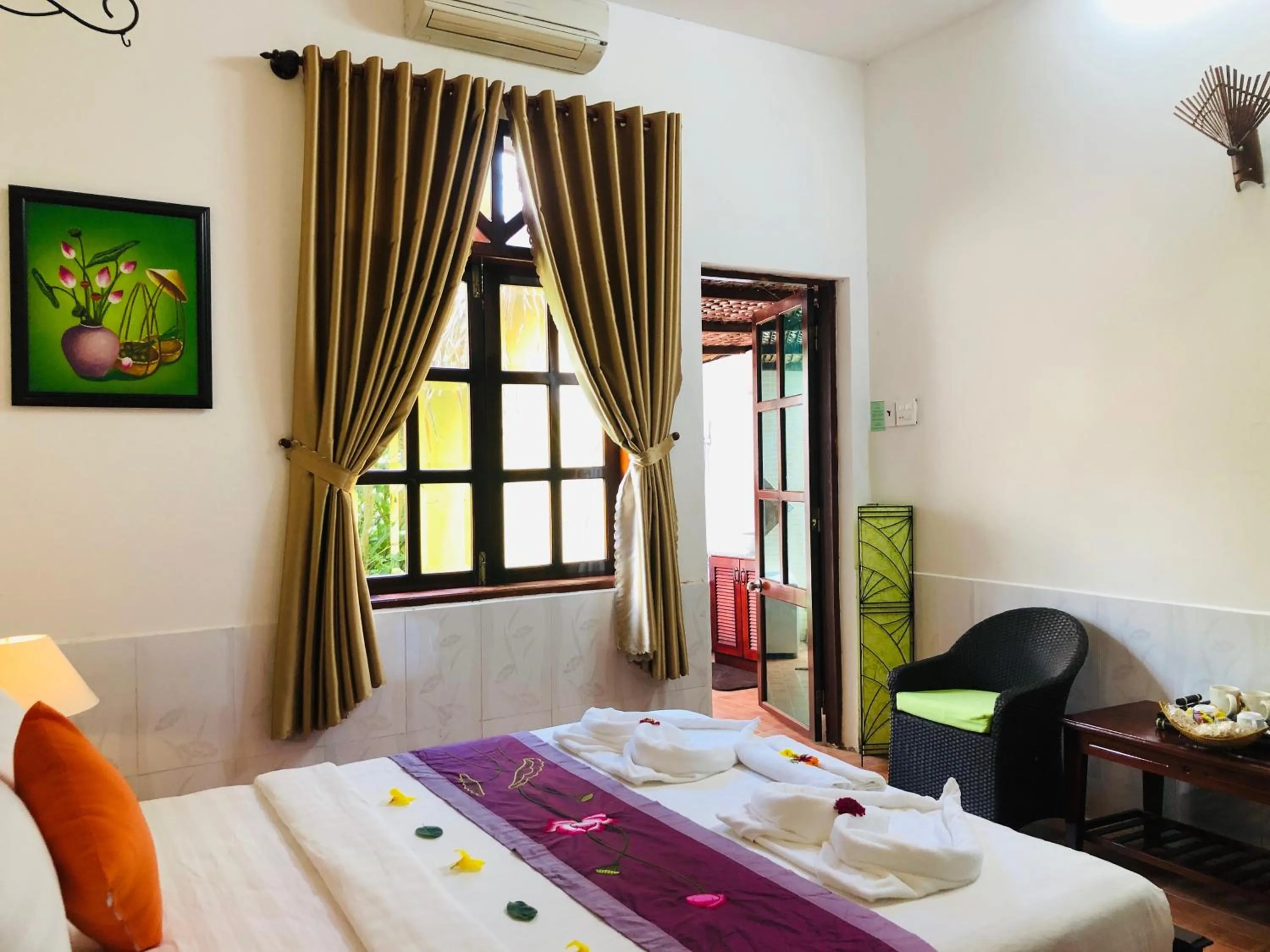 Bed in Mango Home Riverside Eco - Resort