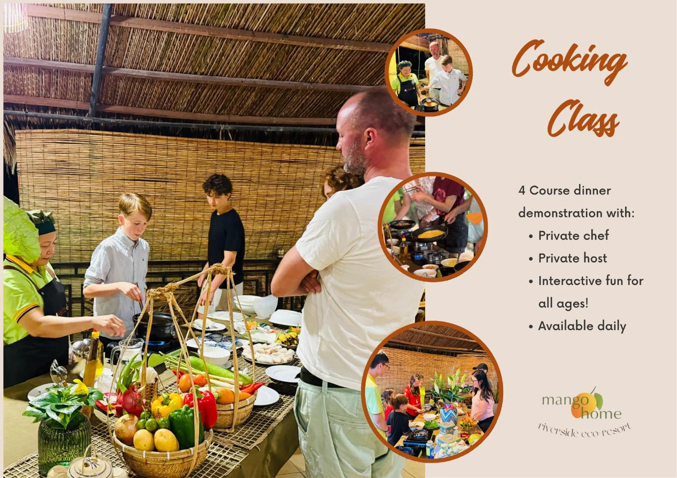 Food and drinks in Mango Home Riverside Eco - Resort