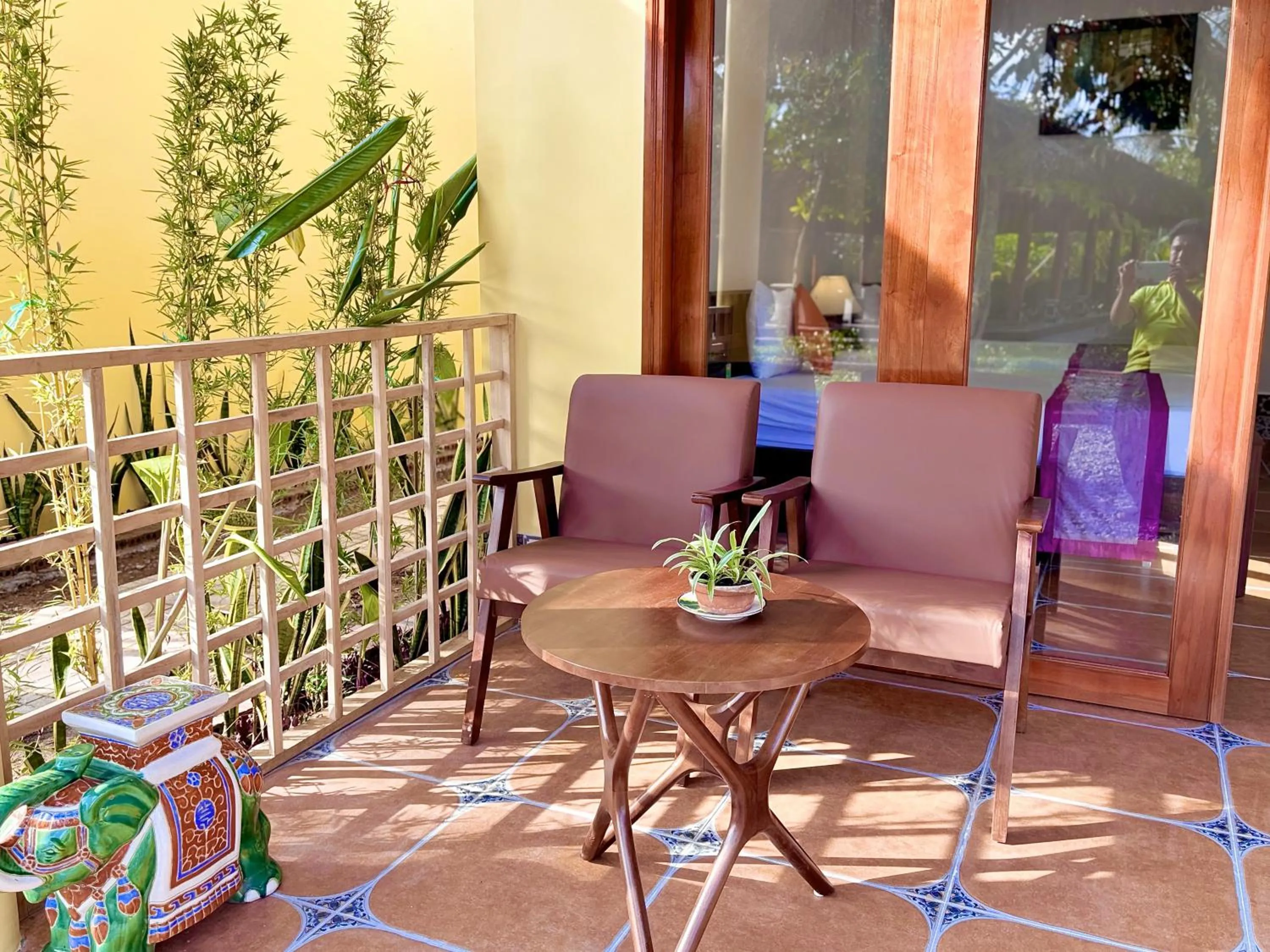 Balcony/Terrace in Mango Home Riverside Eco - Resort