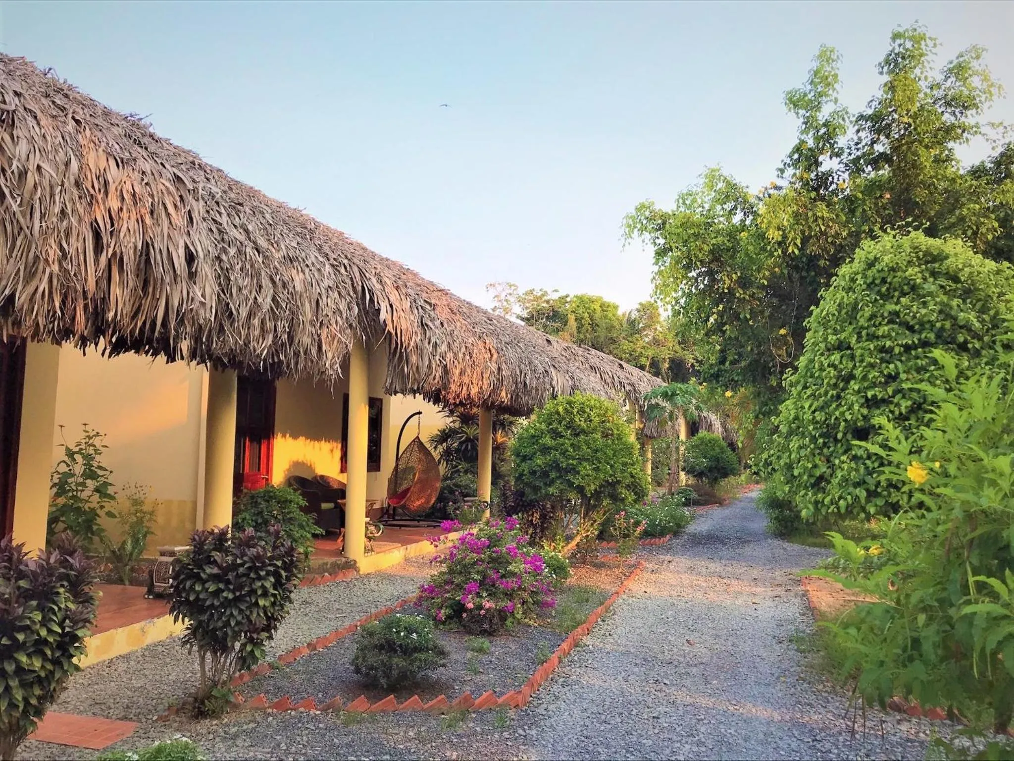 Garden in Mango Home Riverside Eco - Resort