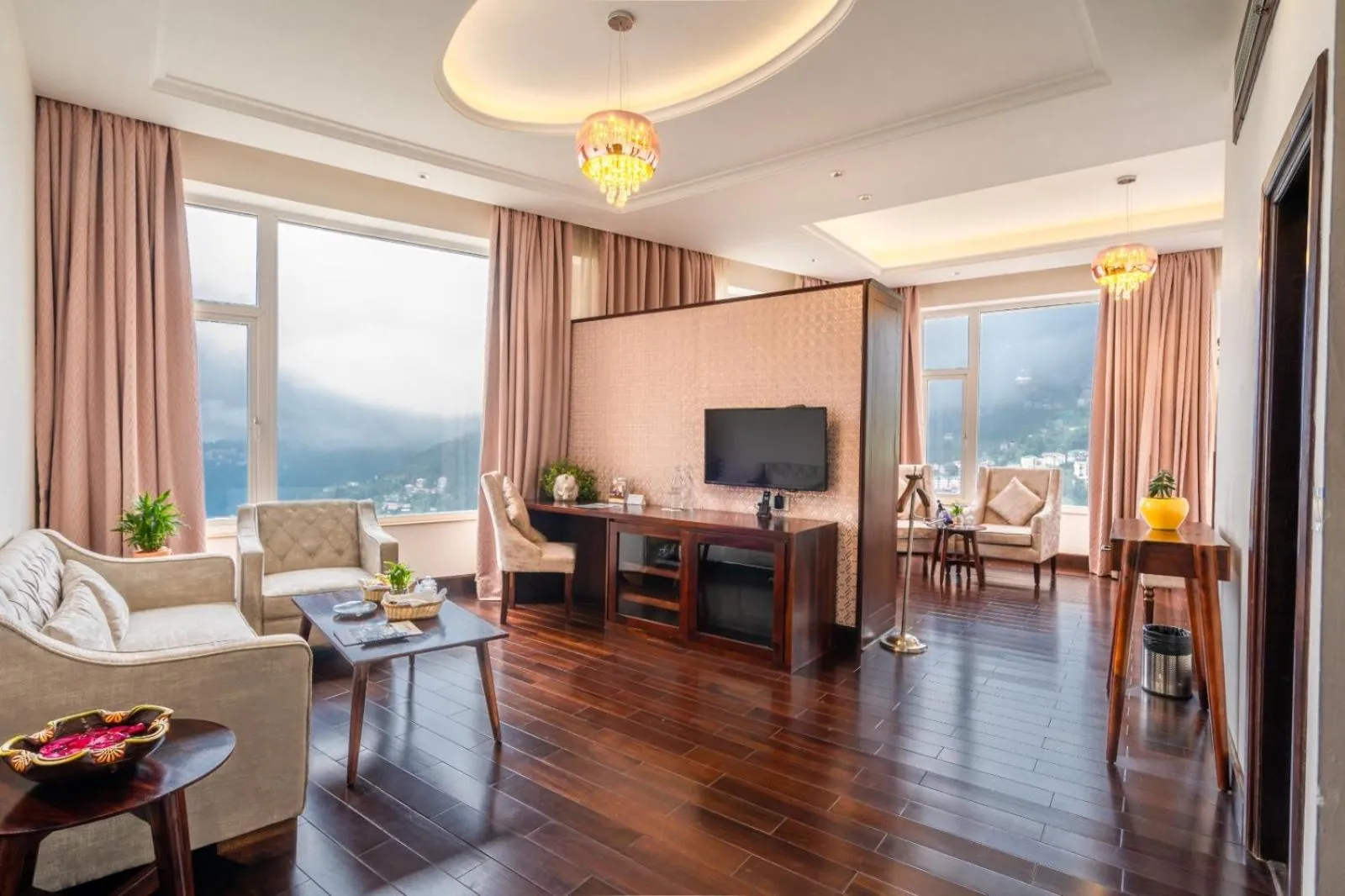 Living room in The Orchid Shimla